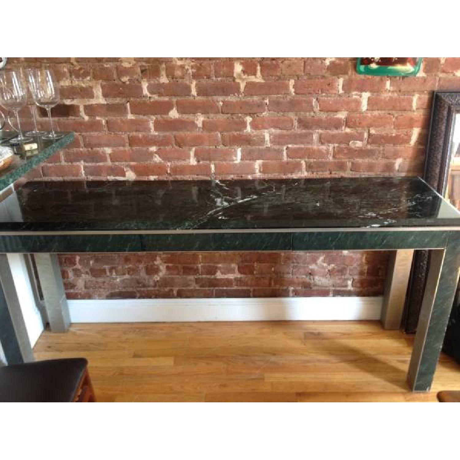 Green Marble Table - image-2