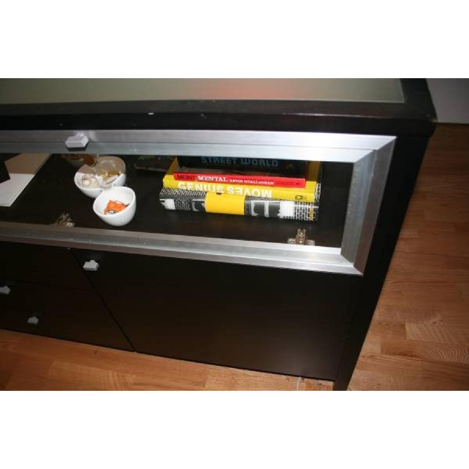 Modern Dark Wood Sideboard - image-3