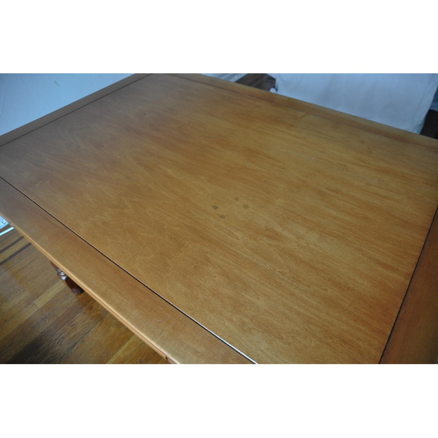 Vintage Whitney 7171 Wood Table w/ Pull-Out Leaves - image-3