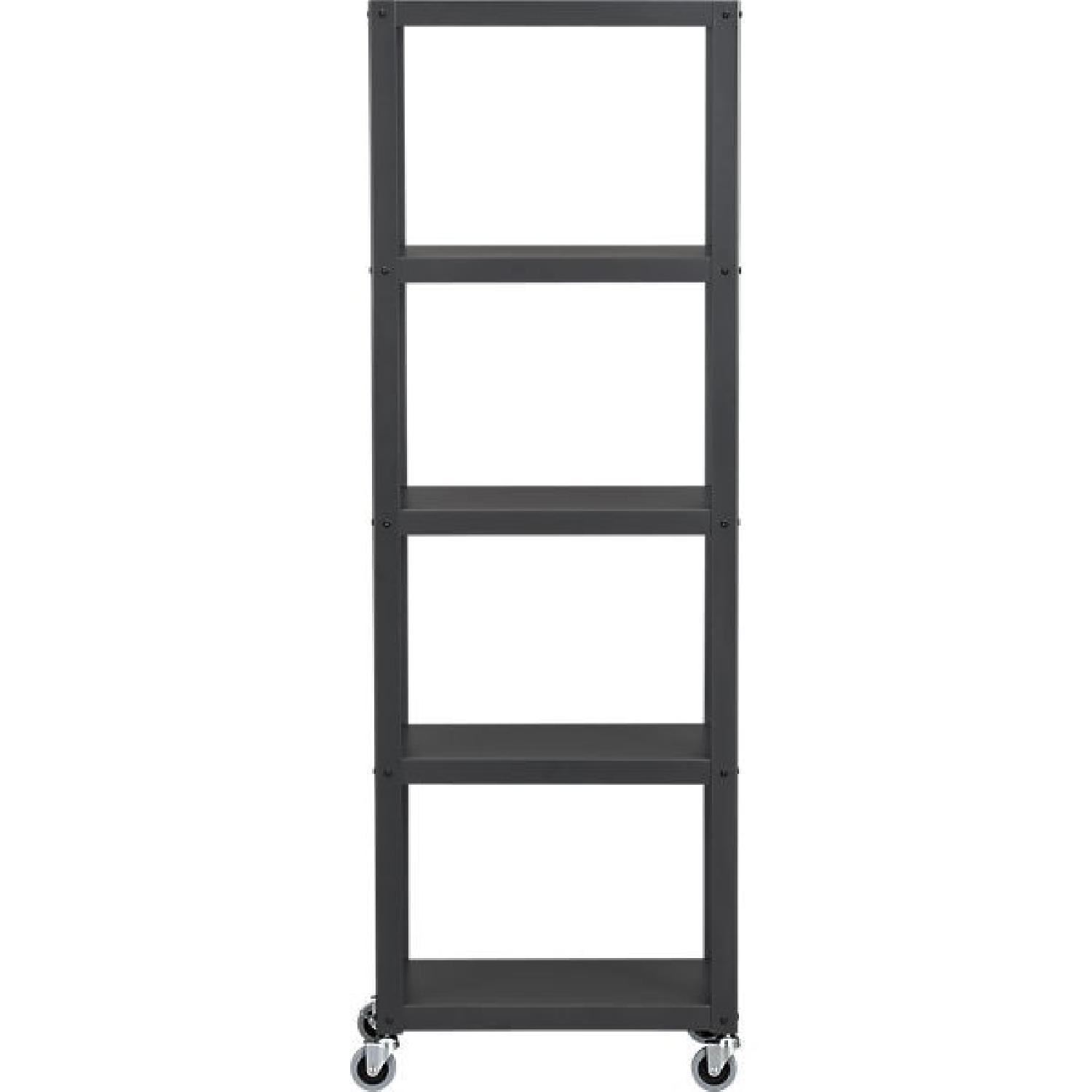CB2 Go Cart 5 Shelf Bookcase - image-3