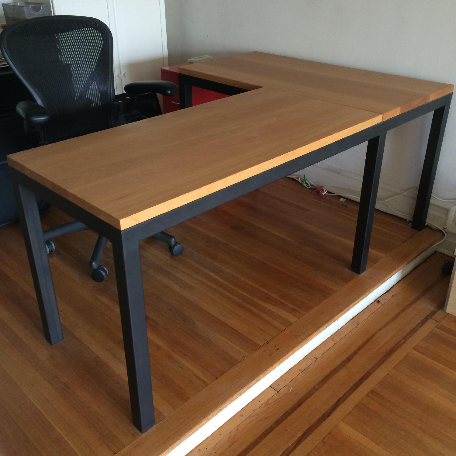 Parsons Console Table / Desk Base & Return Base - image-2