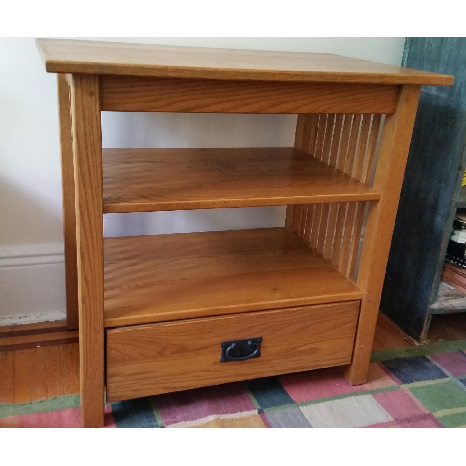 Honey Wood TV Stand - image-6