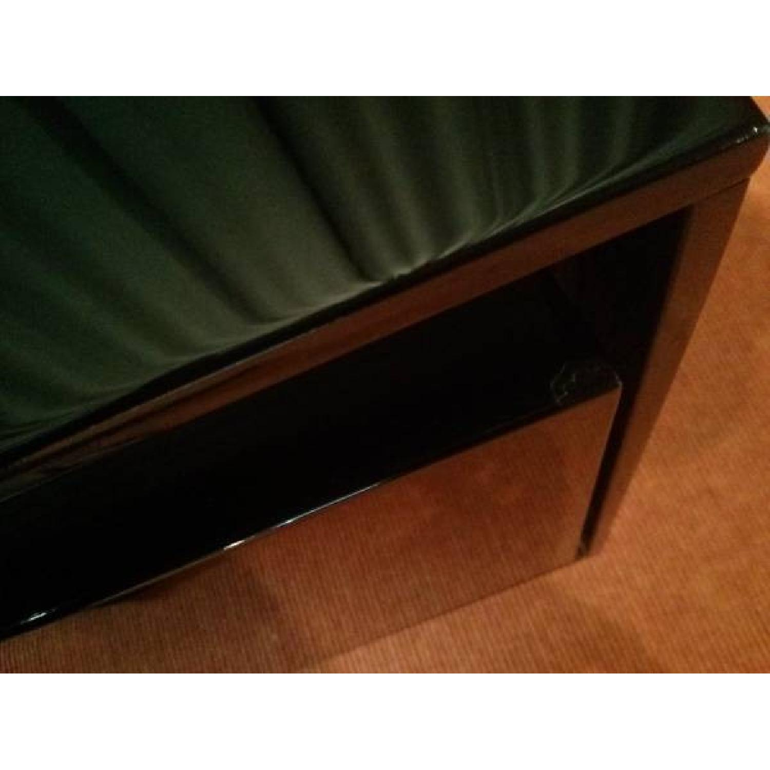 Black Media/Storage Cabinet - image-1