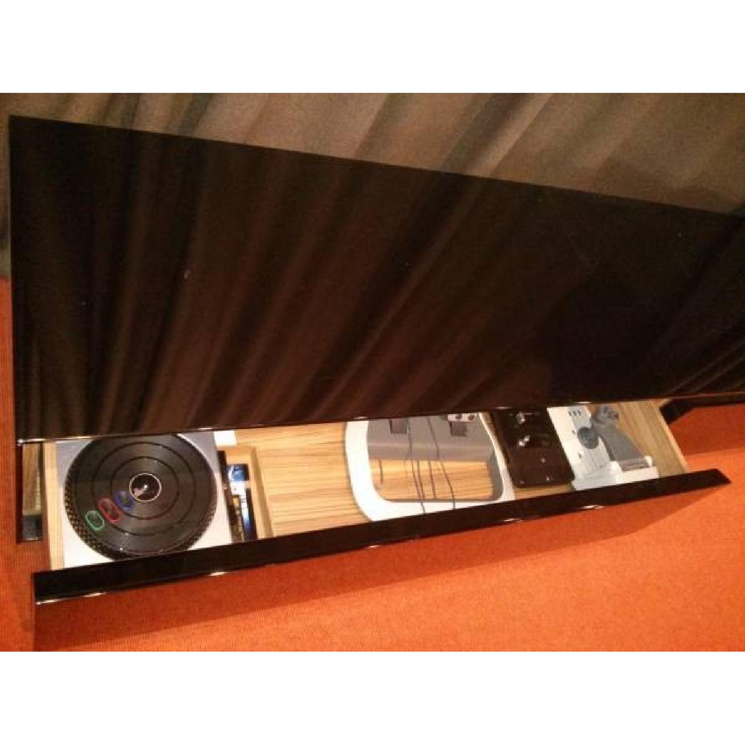 Black Media/Storage Cabinet - image-4