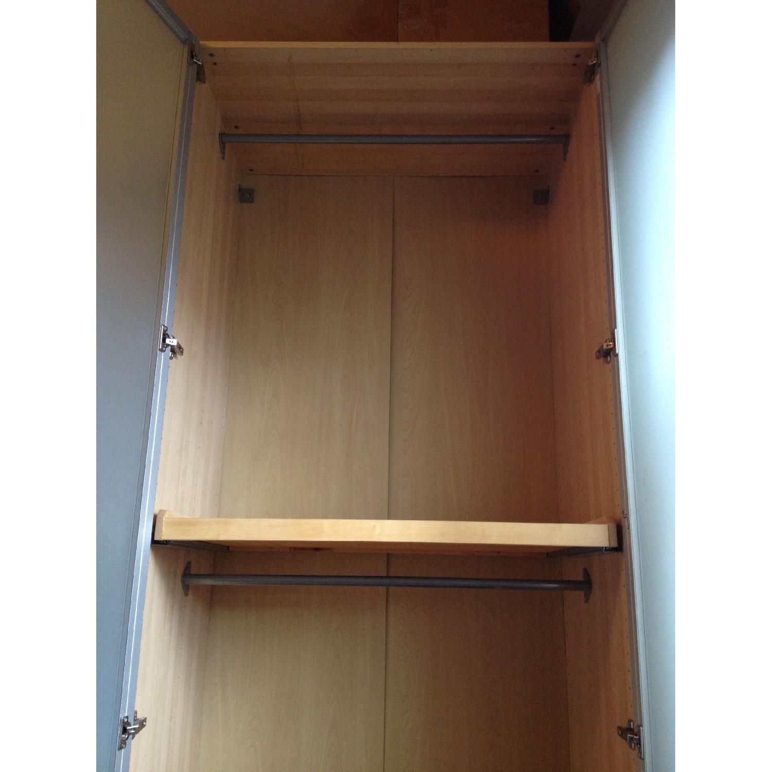 Ikea Pax Wardrobe w/ Frosted Double Doors - image-4