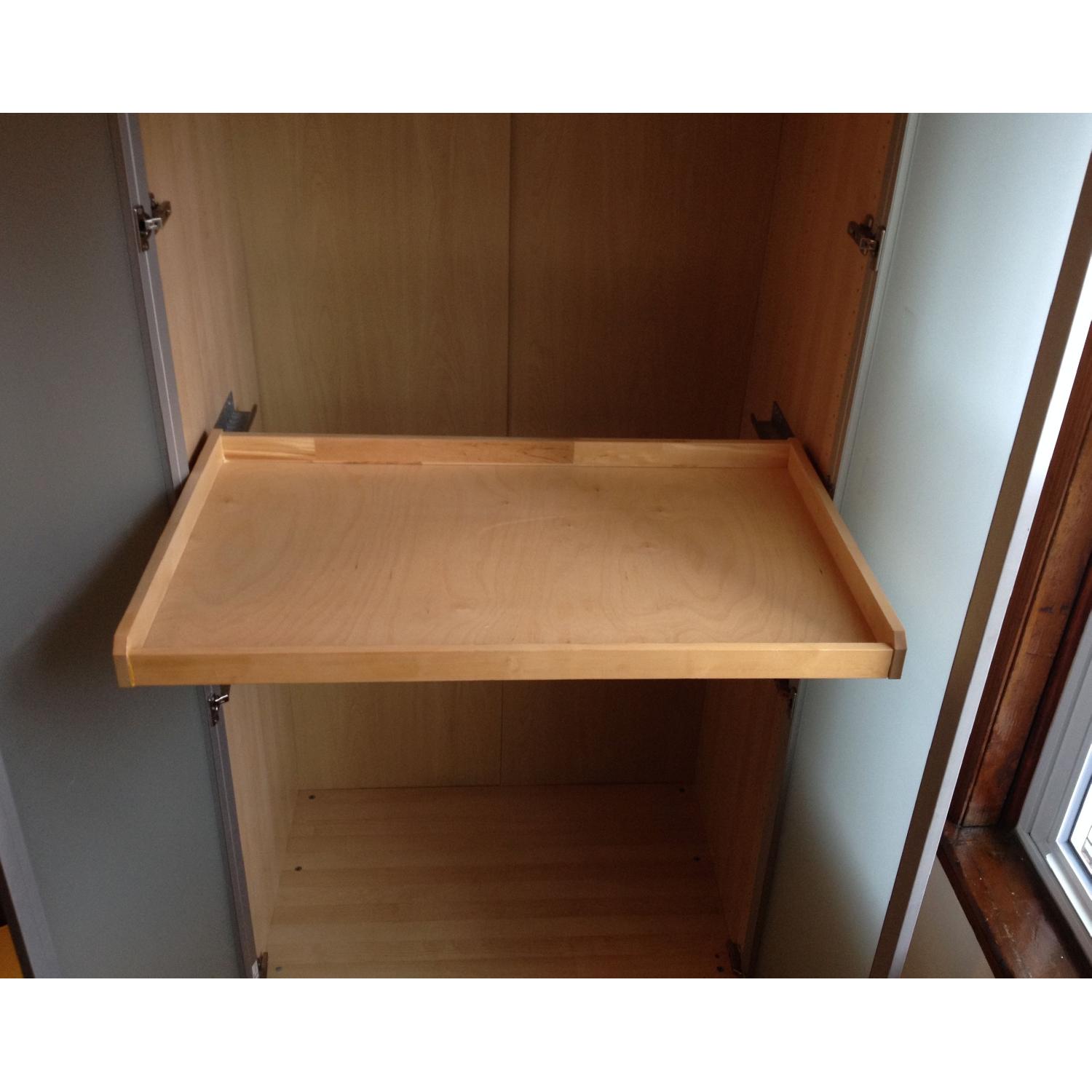 Ikea Pax Wardrobe w/ Frosted Double Doors - image-6