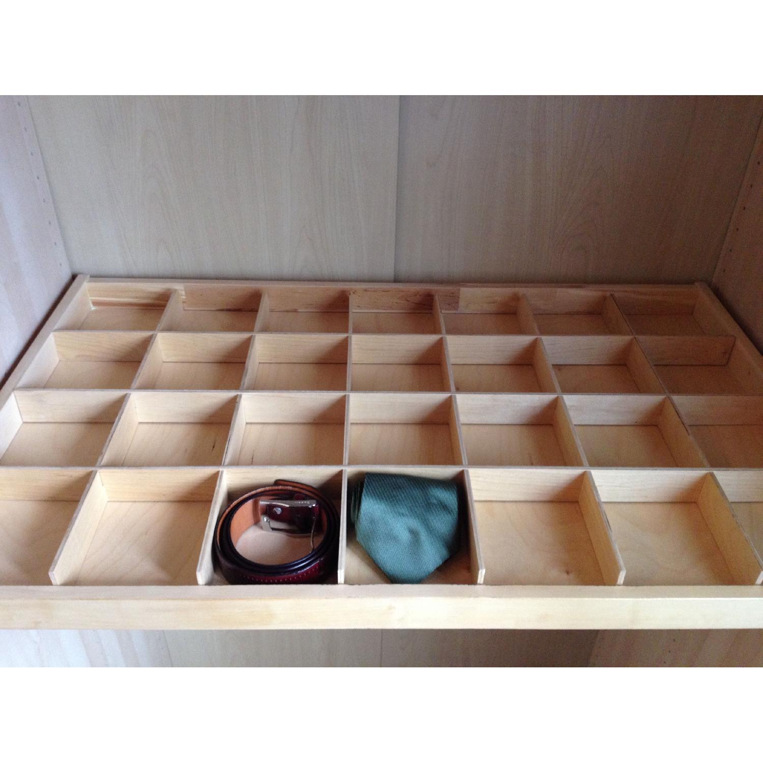 Ikea Pax Wardrobe w/ Frosted Double Doors - image-8