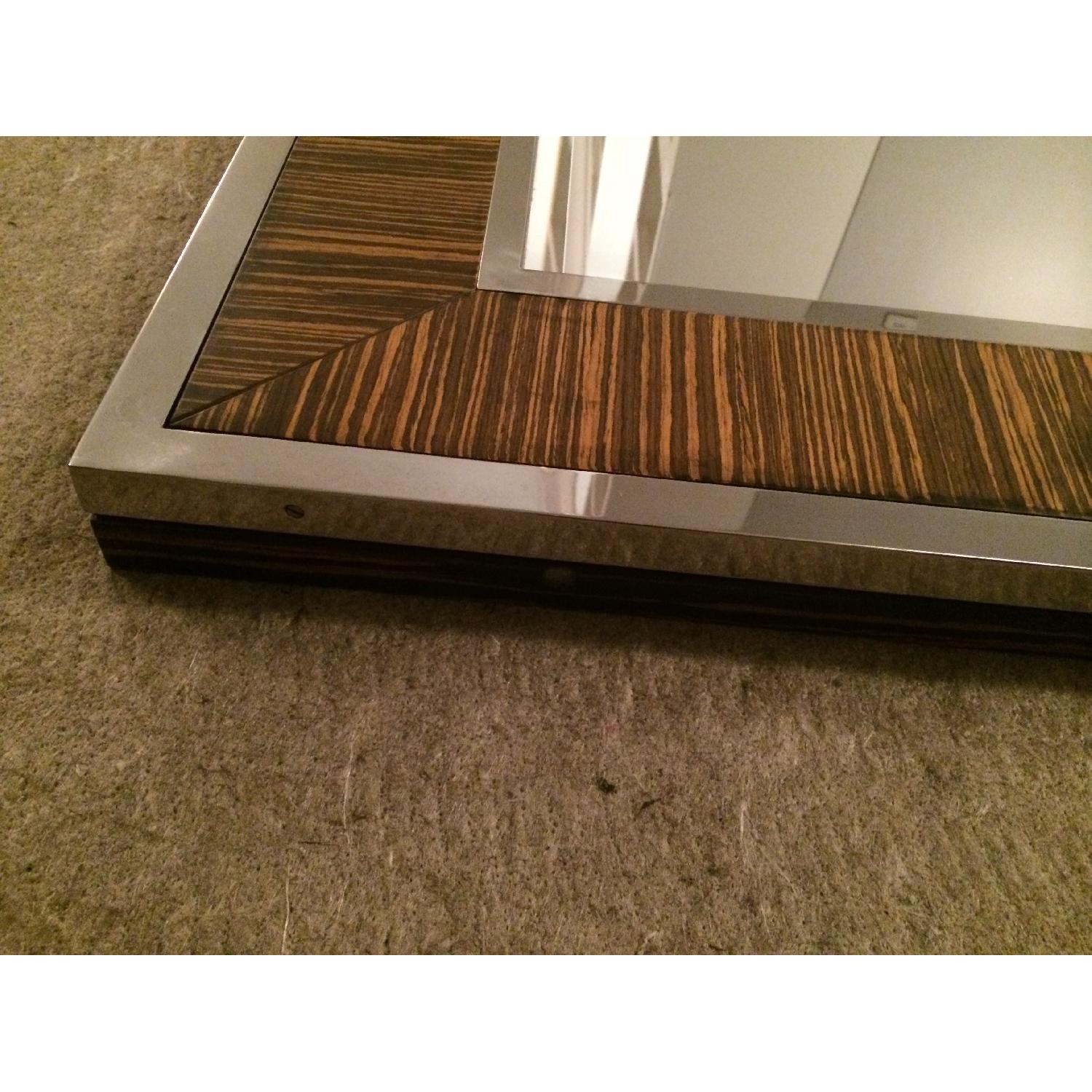 Williams Sonoma Home Fulton Zebra Mirror - image-2