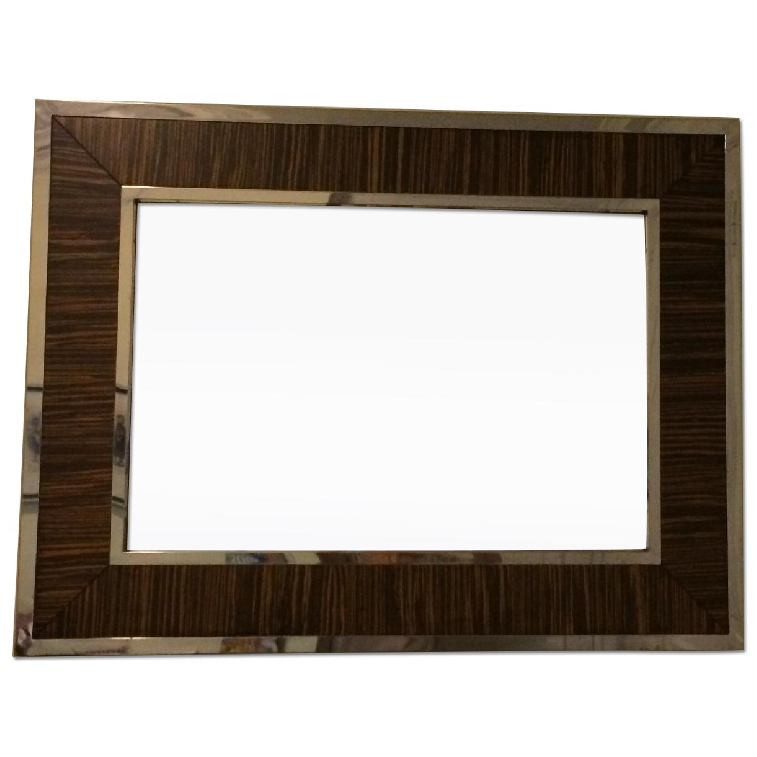 Williams Sonoma Home Fulton Zebra Mirror - image-0