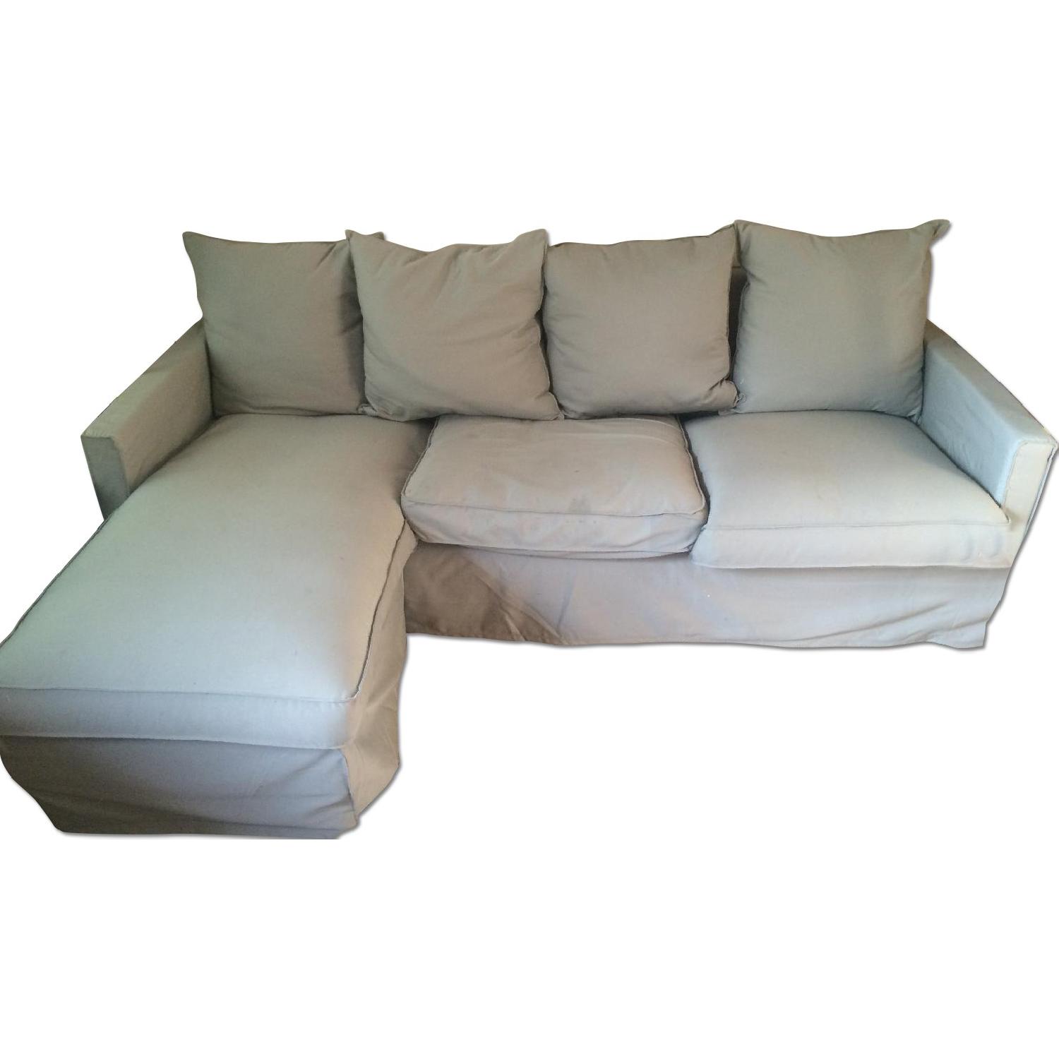 Ikea Loveseat & Chaise Lounge AptDeco