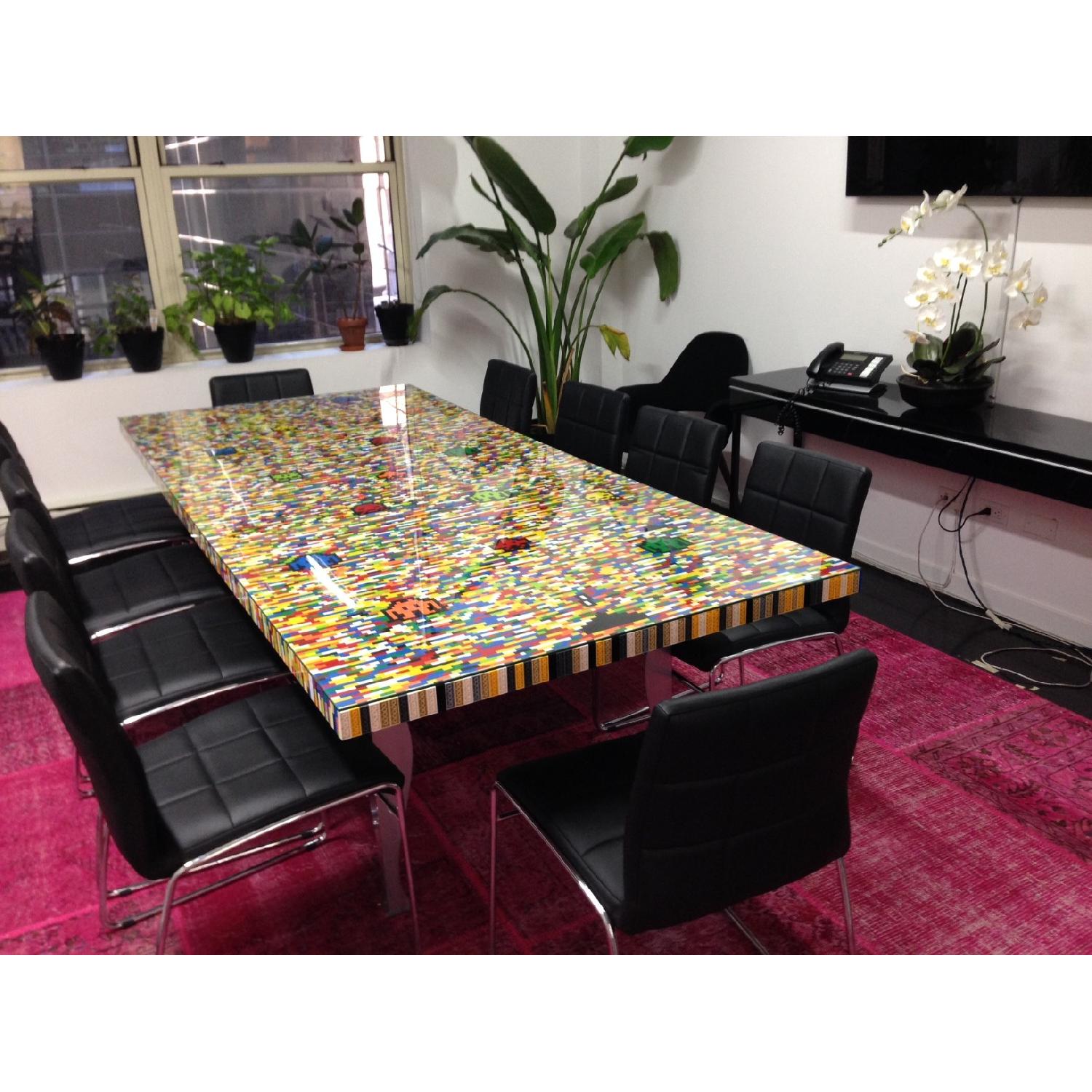 Hand-Made Lego Conference Table - image-1