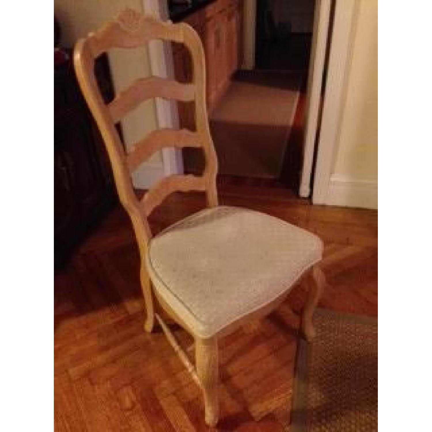 French Provincial Dining Room Table w/ 6 Chairs - image-2