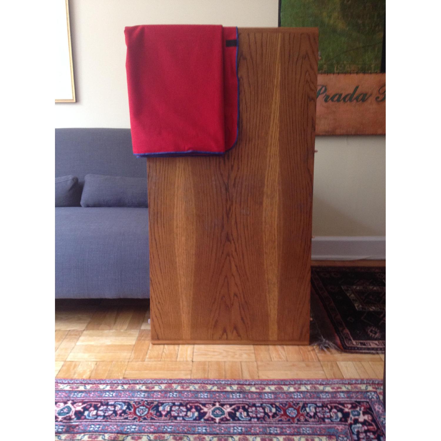 Sturdy Oak Dining Table w/ 6 Chairs - image-5