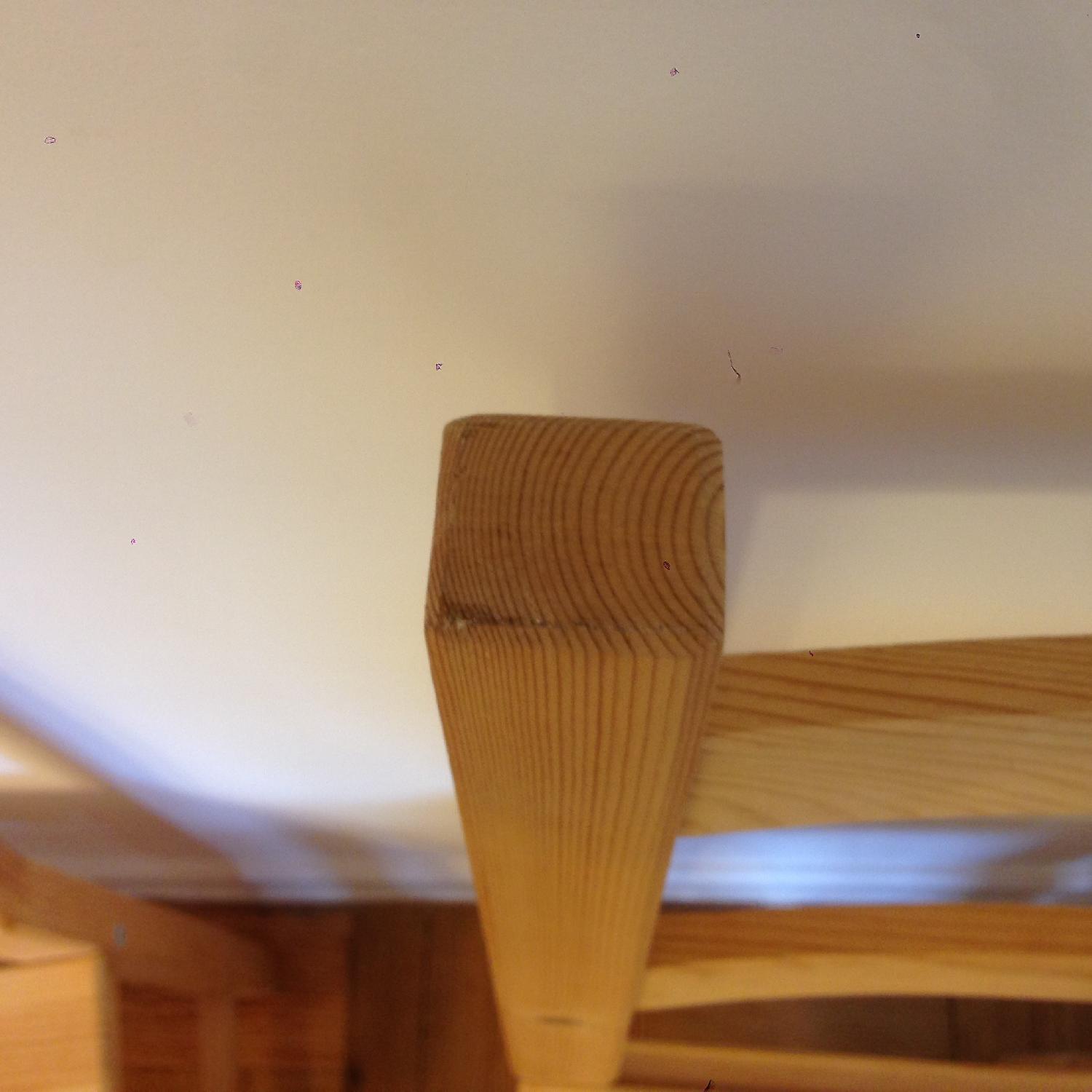 Ikea Solid Wood Dining Table w/ 4 Chairs - image-14