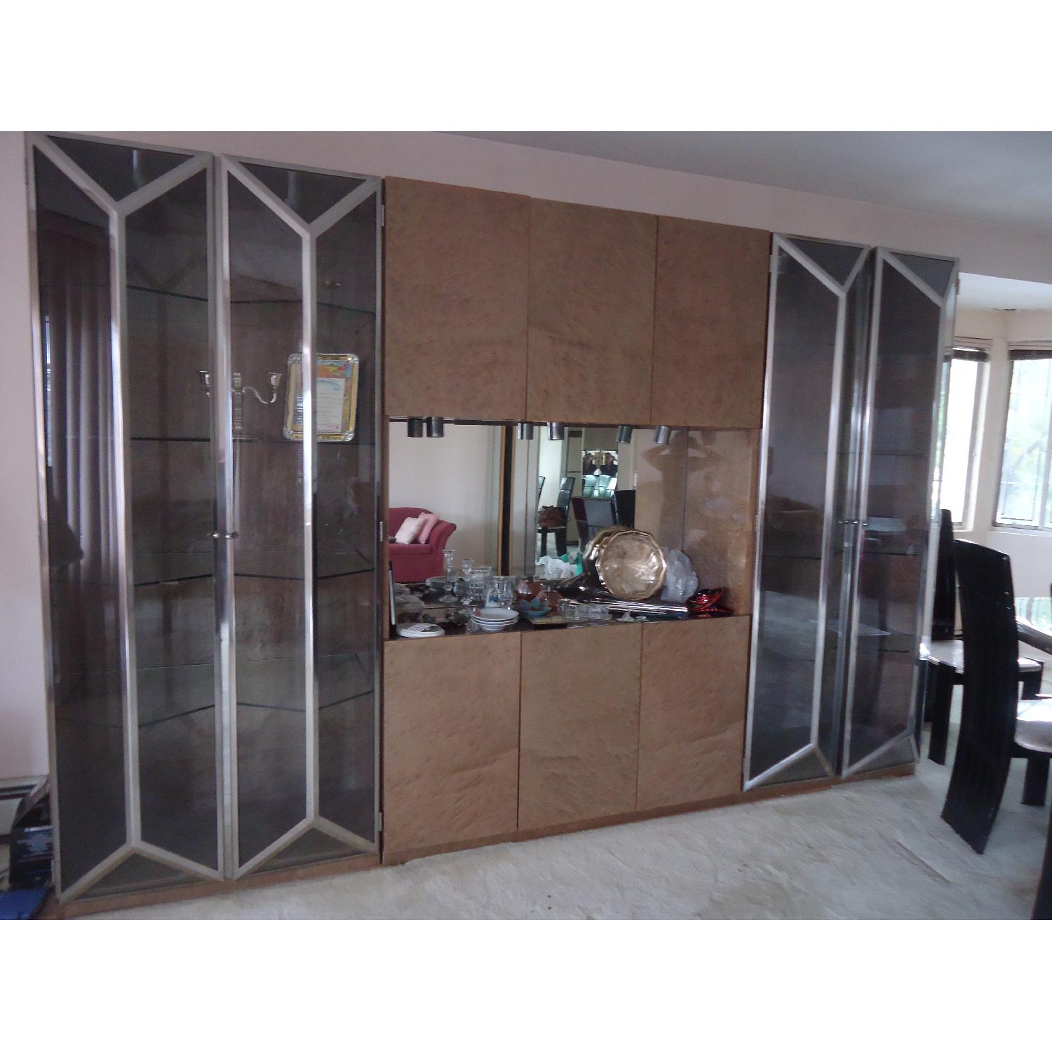 Turano & Sons Italian Wood Lacquer 3 Piece Wall Unit - image-1