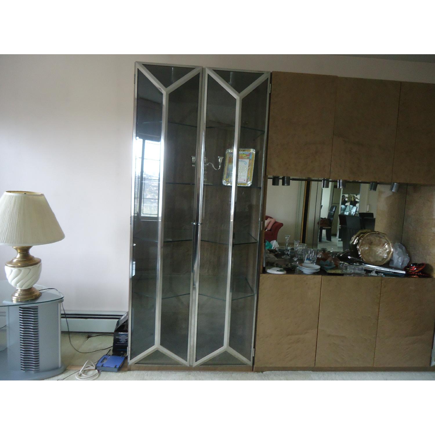 Turano & Sons Italian Wood Lacquer 3 Piece Wall Unit - image-3
