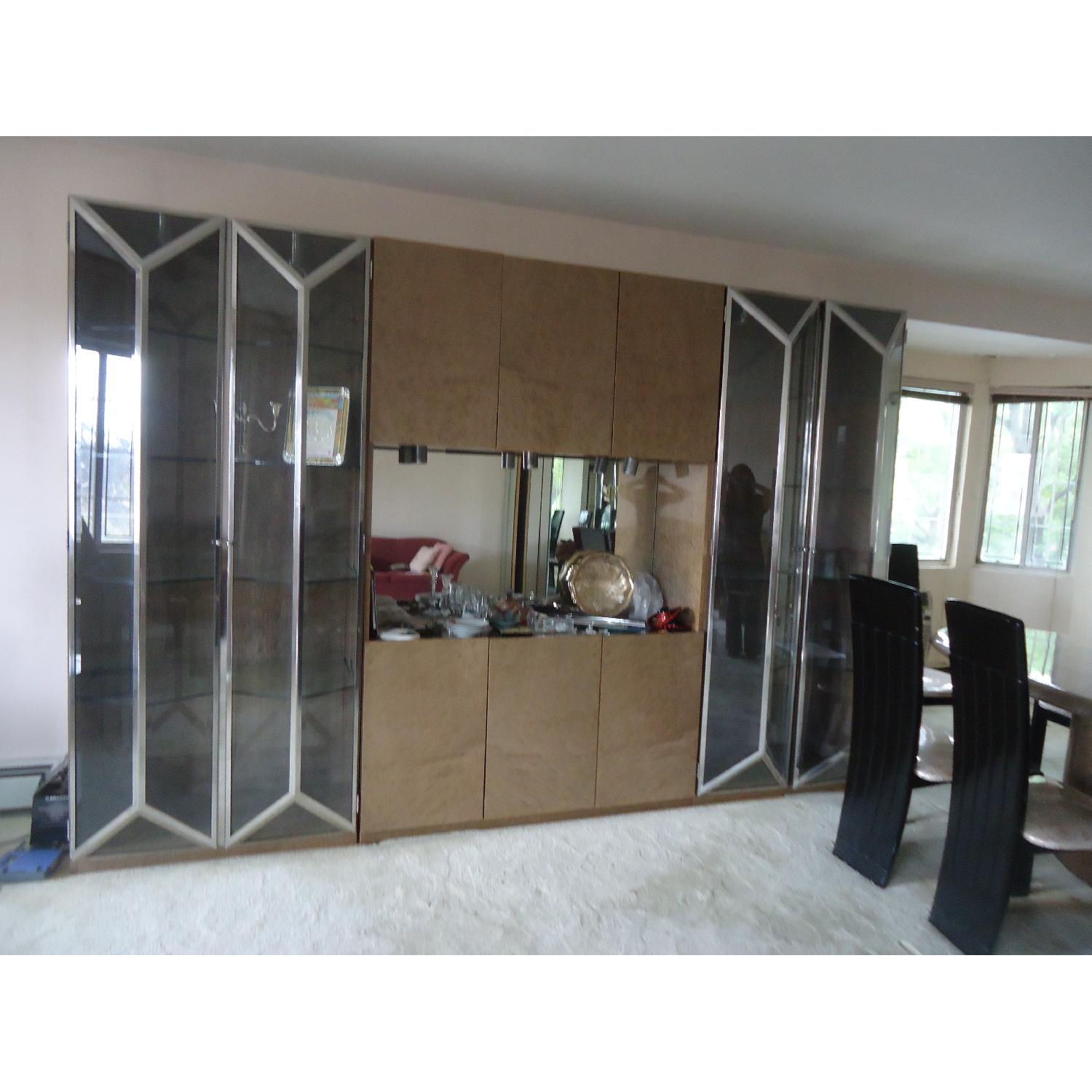 Turano & Sons Italian Wood Lacquer 3 Piece Wall Unit - image-4