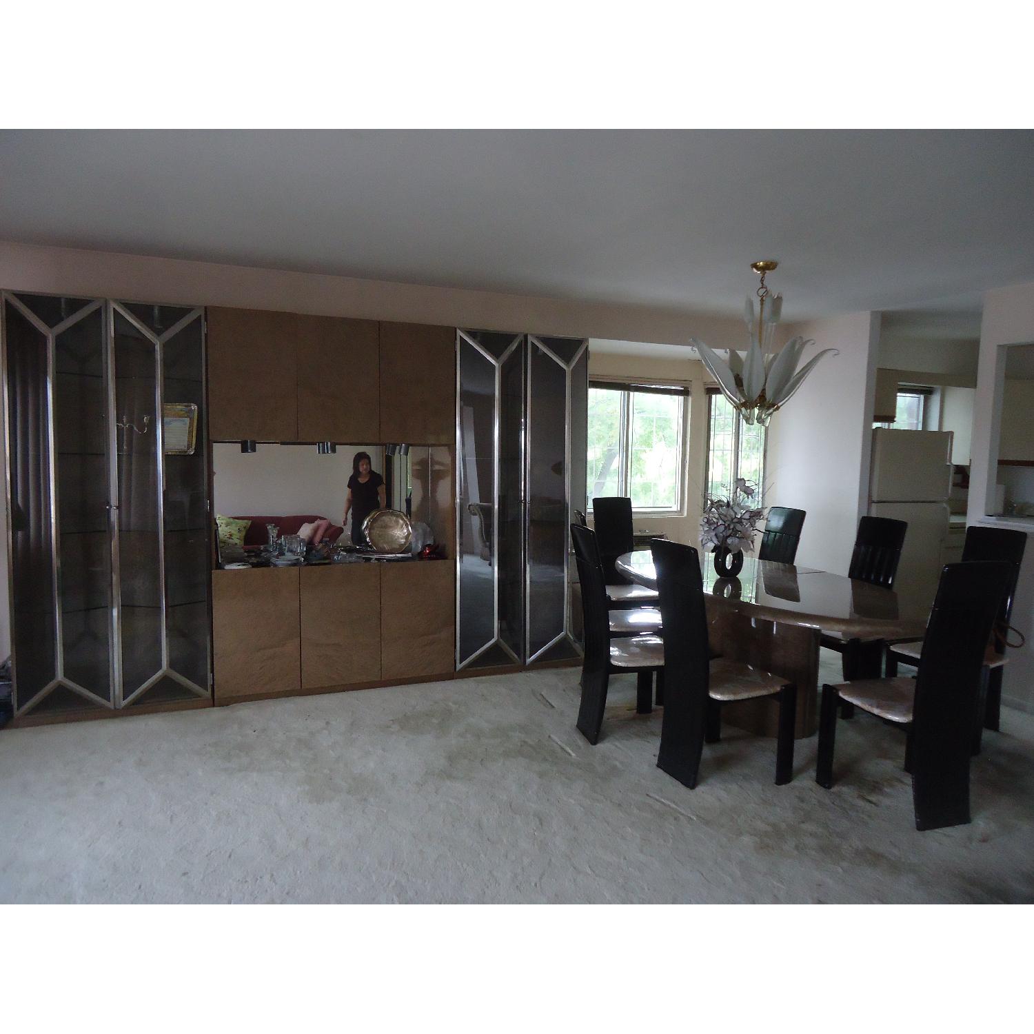 Turano & Sons Italian Wood Lacquer 3 Piece Wall Unit - image-6
