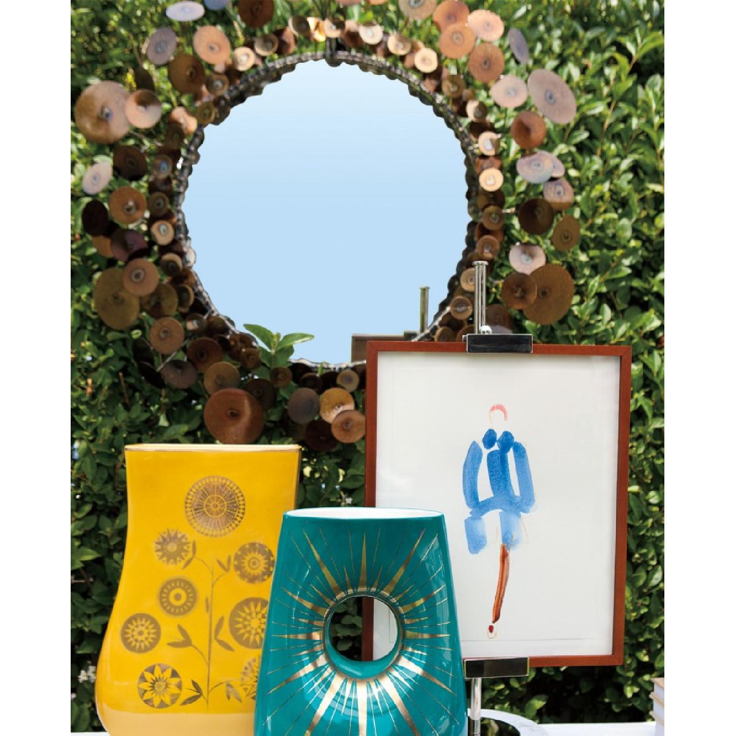 C Jere Raindrops Mirror - Brass - image-3