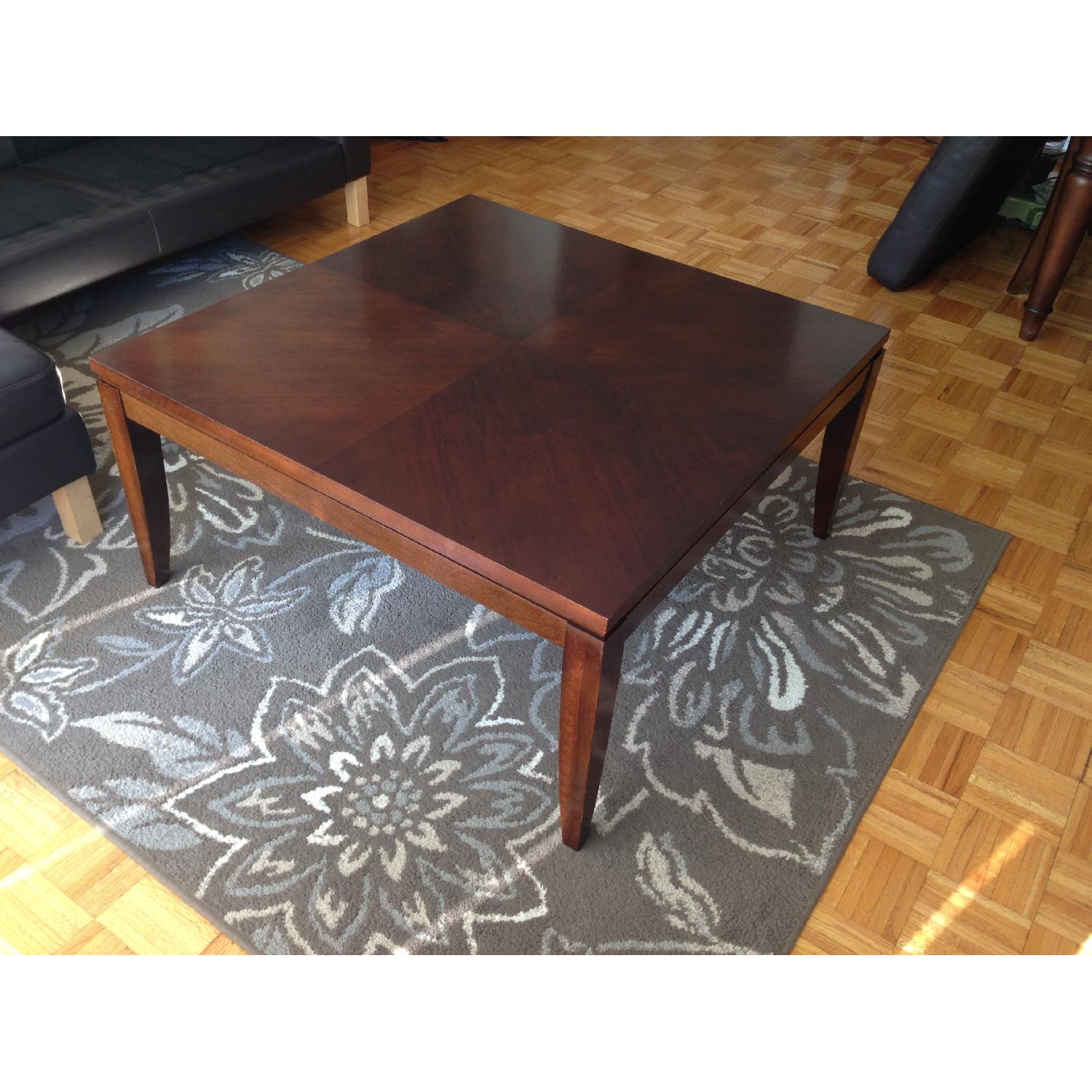 Bassett Furniture Square Coffee Table - image-1