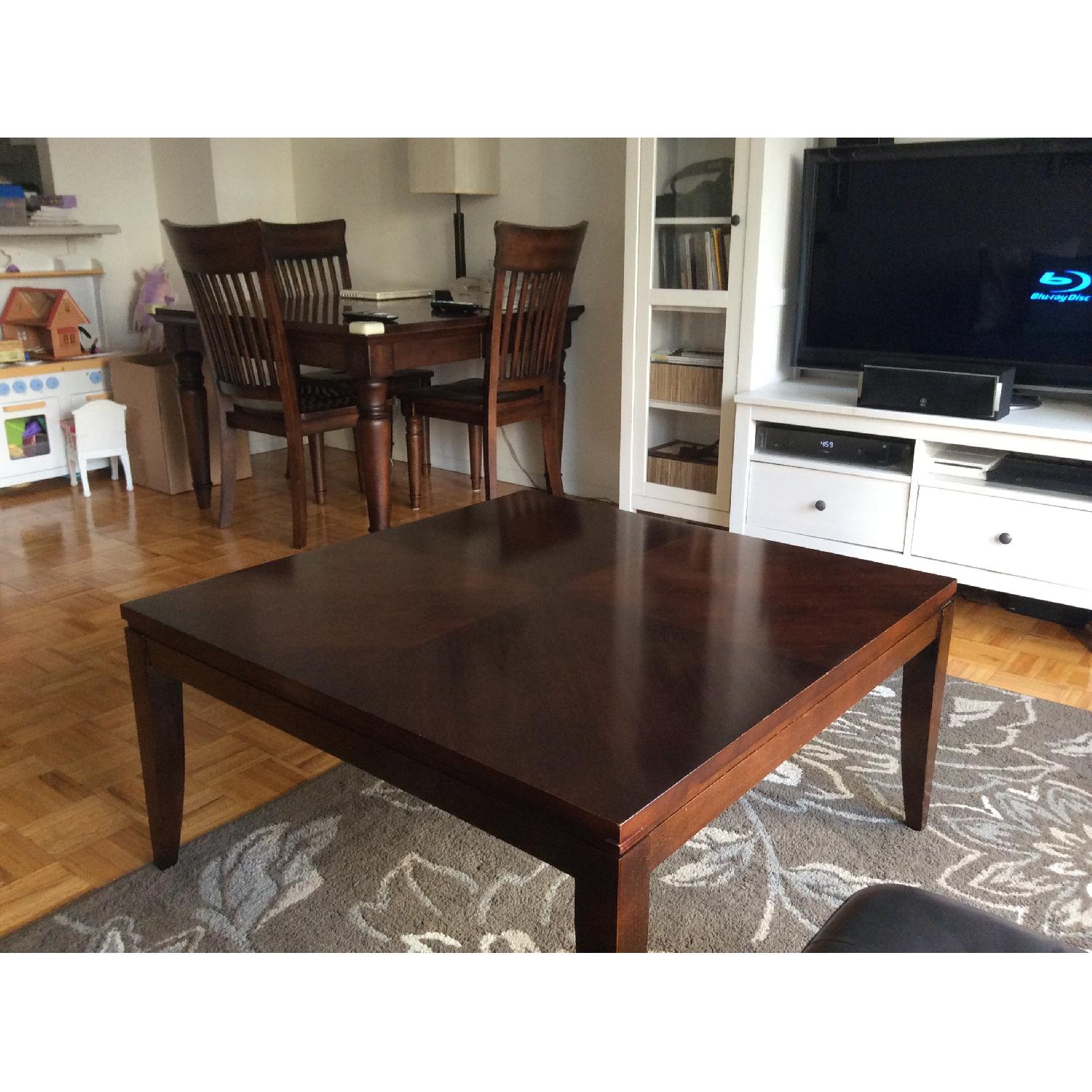 Bassett Furniture Square Coffee Table - image-9