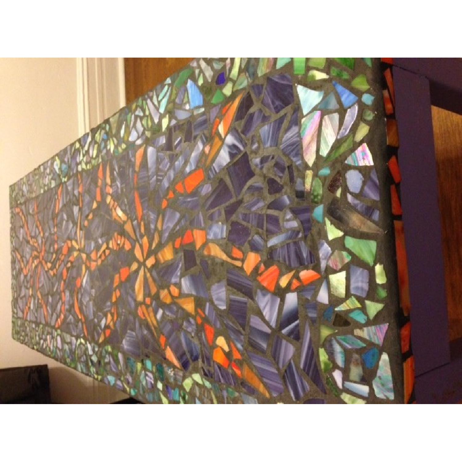 Vintage Mosaic Table AptDeco