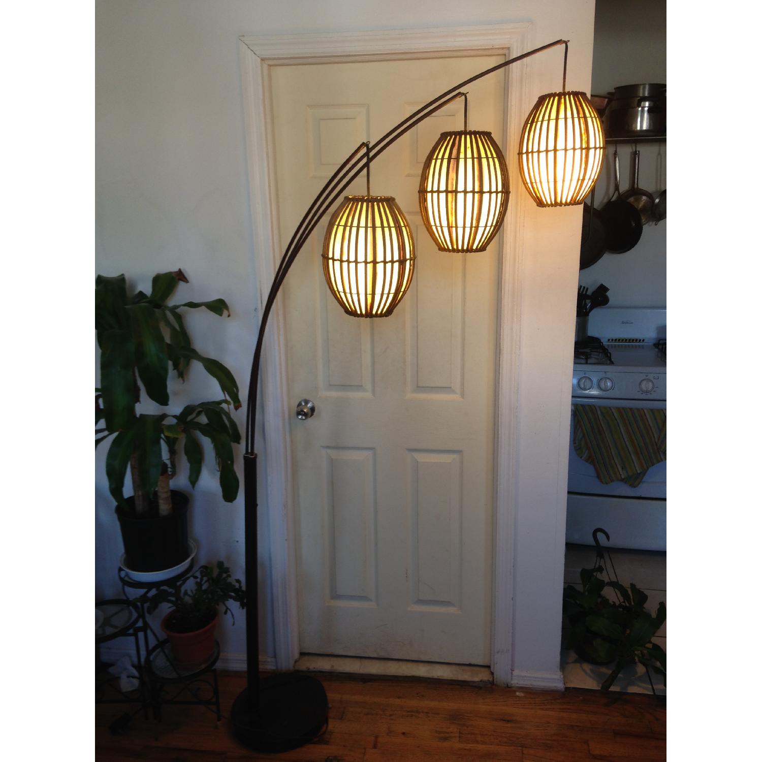 Tropical Asian Style Vintage Hanging Lamp Aptdeco