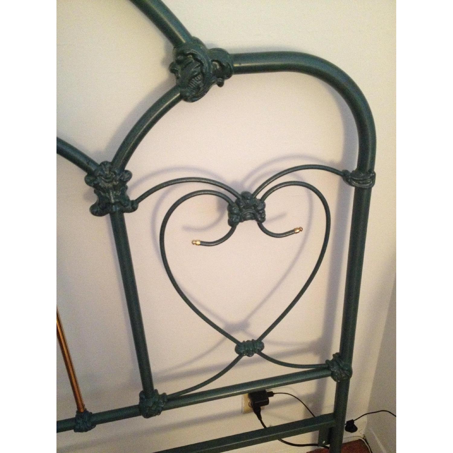 Wrought Iron Queen Size Head + Foot Board - image-1