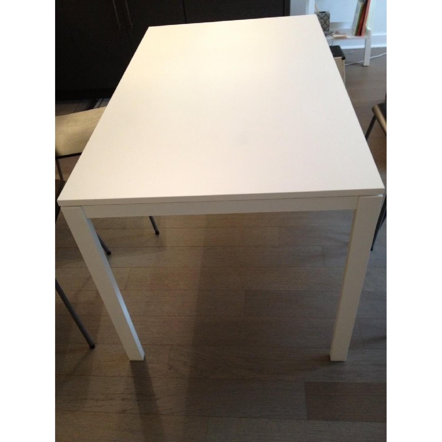 IKEA Melltorp Dining Table with 4 Martin Chairs - image-3