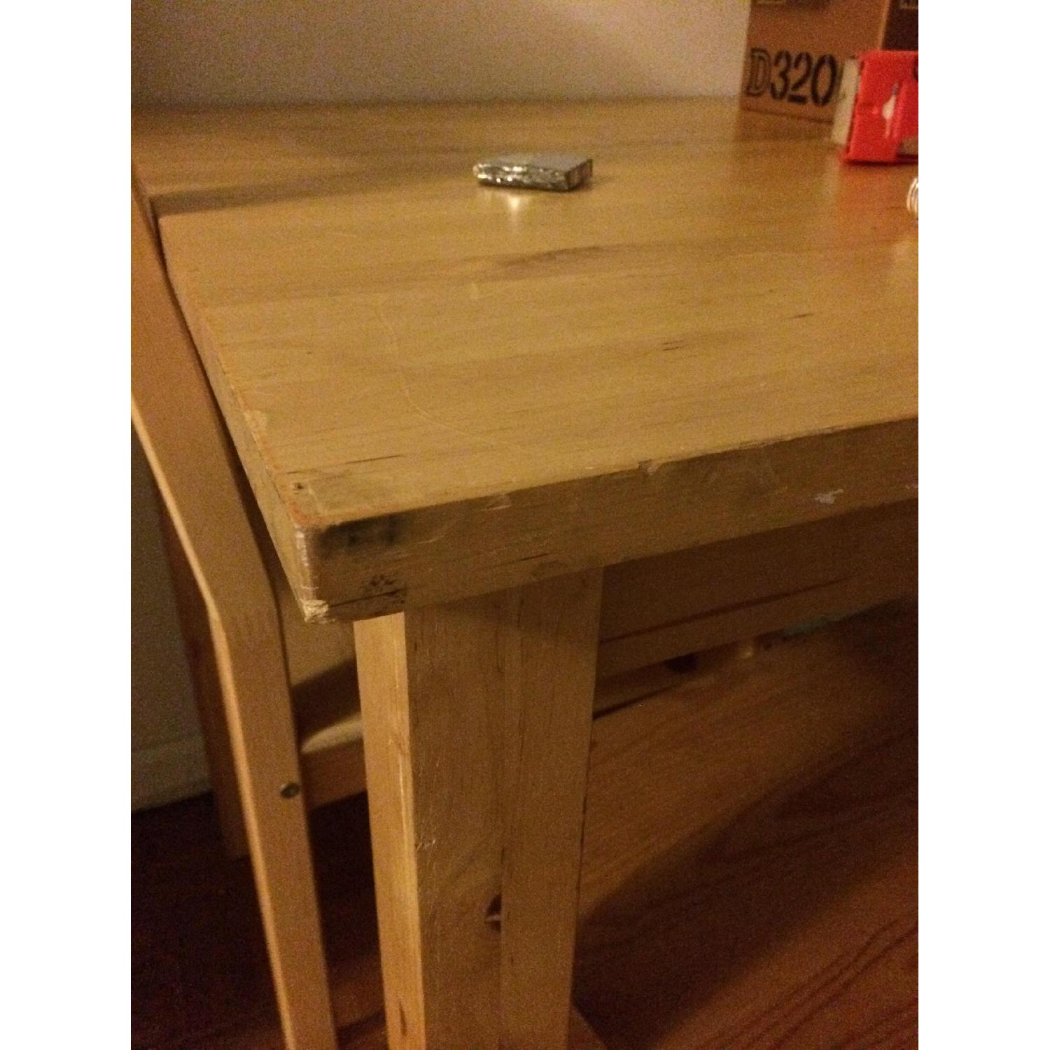 Ikea Square Dining Table w/ 4 Chairs - image-2