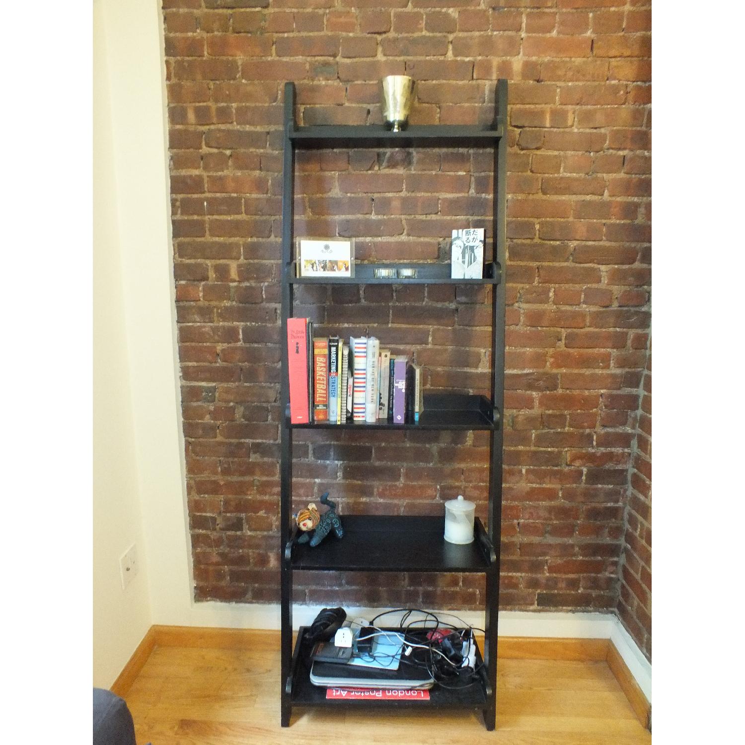 Crate & Barrel Leaning Book Shelf - AptDeco