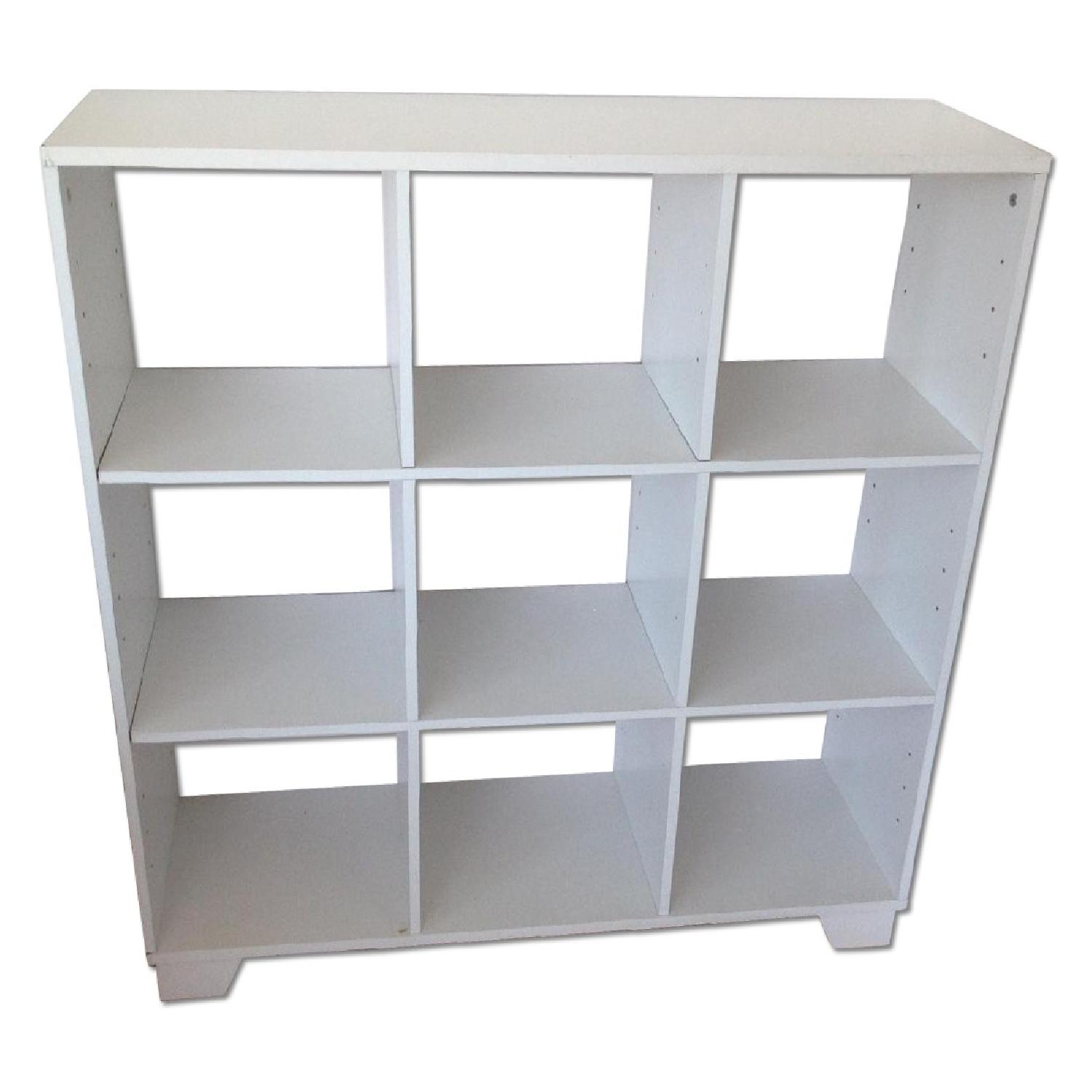 Real Simple 9-Cube Storage Unit in White - image-0