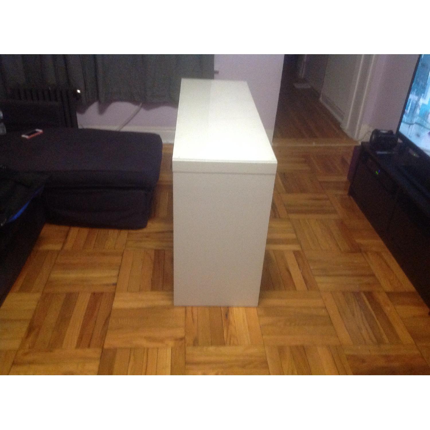 Ikea Malm White Dressing/Vanity Table - image-3