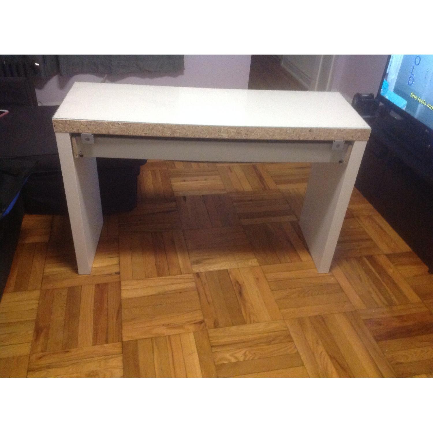 Ikea Malm White Dressing/Vanity Table - image-4