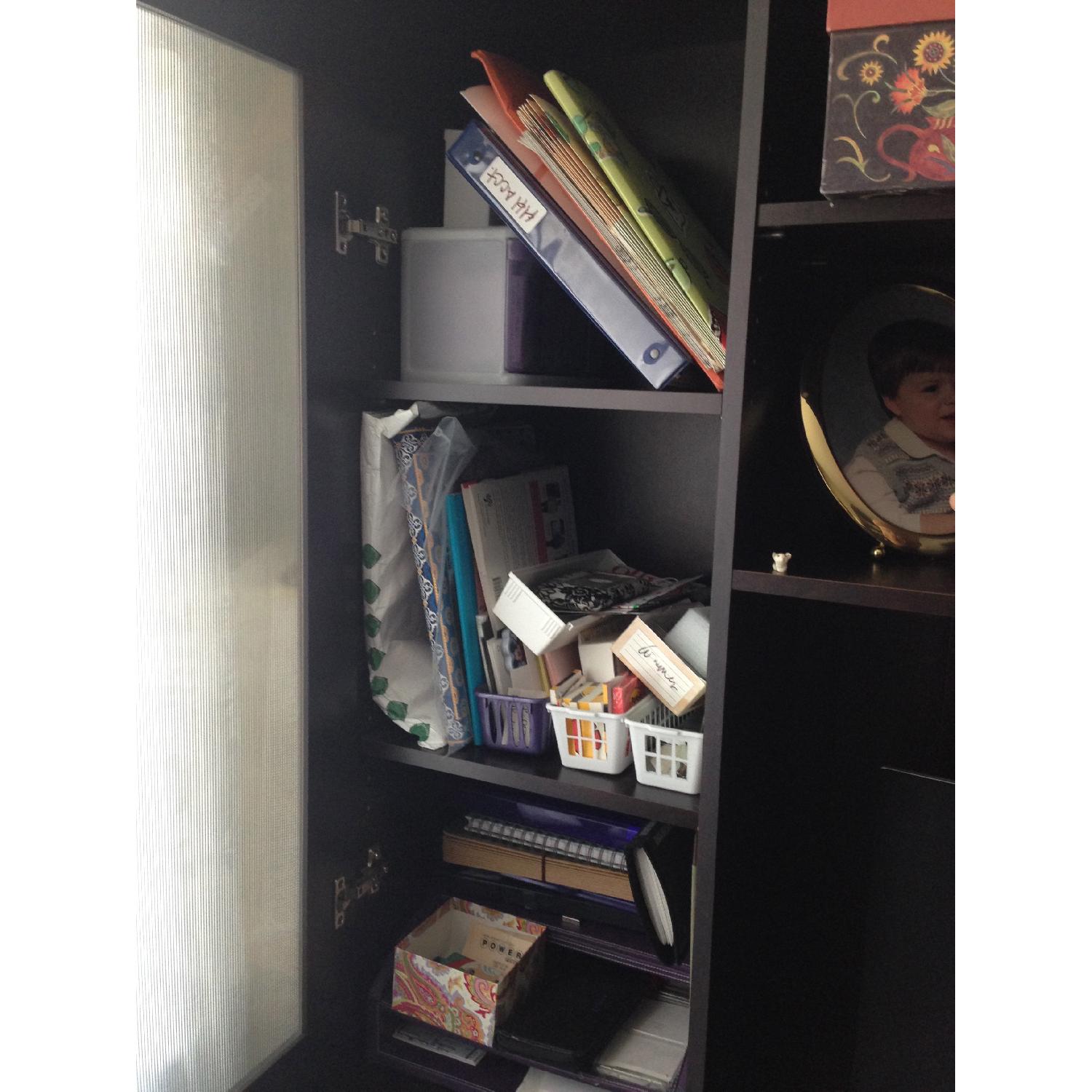 Christopher Lowell Town Collection Credenza Desk & Hutch - image-14