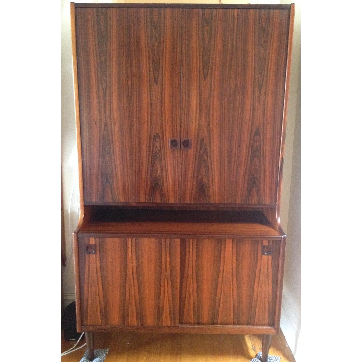 ABC Carpet & Home Rosewood Midcentury Cabinet/Hutch/ Bar - image-6
