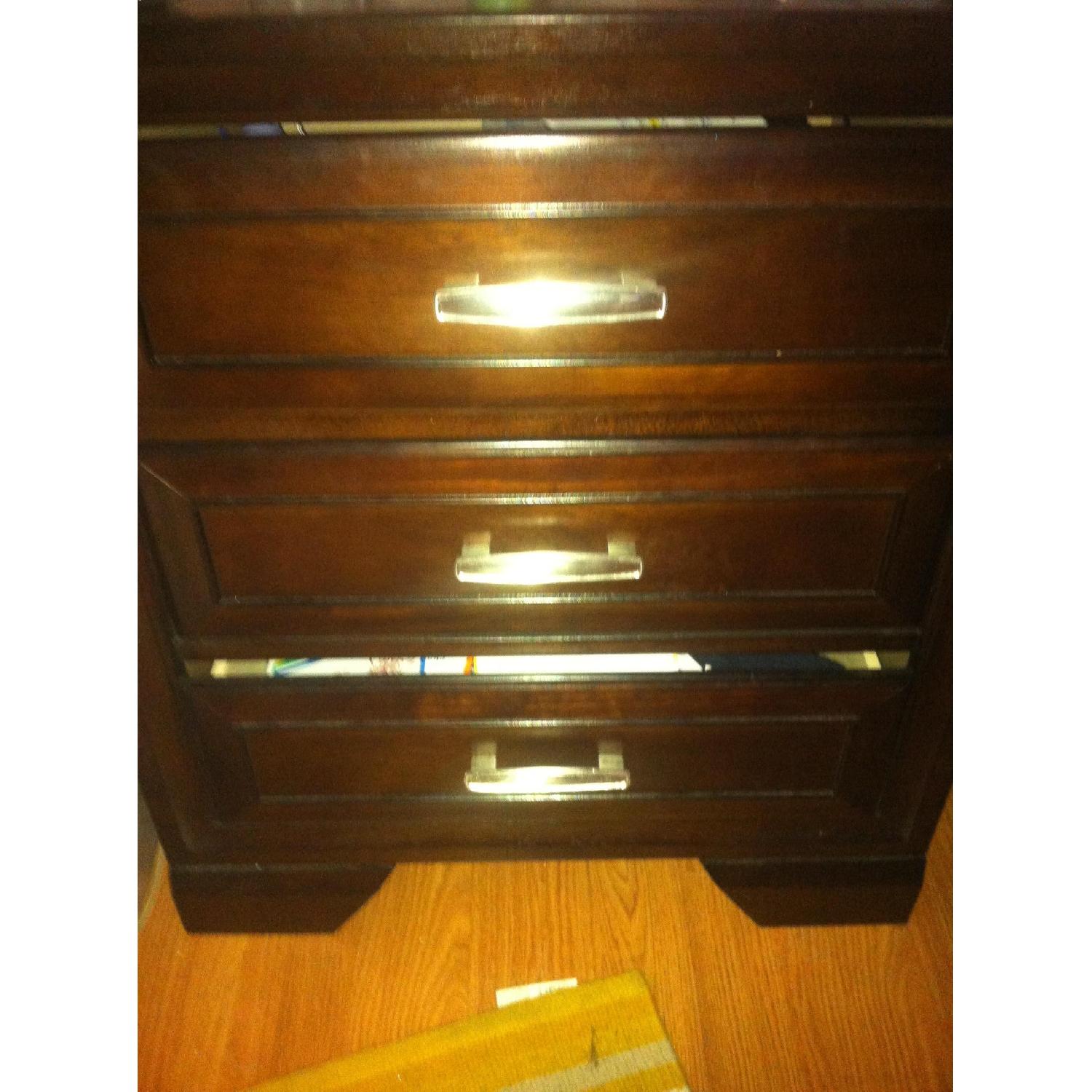 3 Drawer Nightstand - image-1