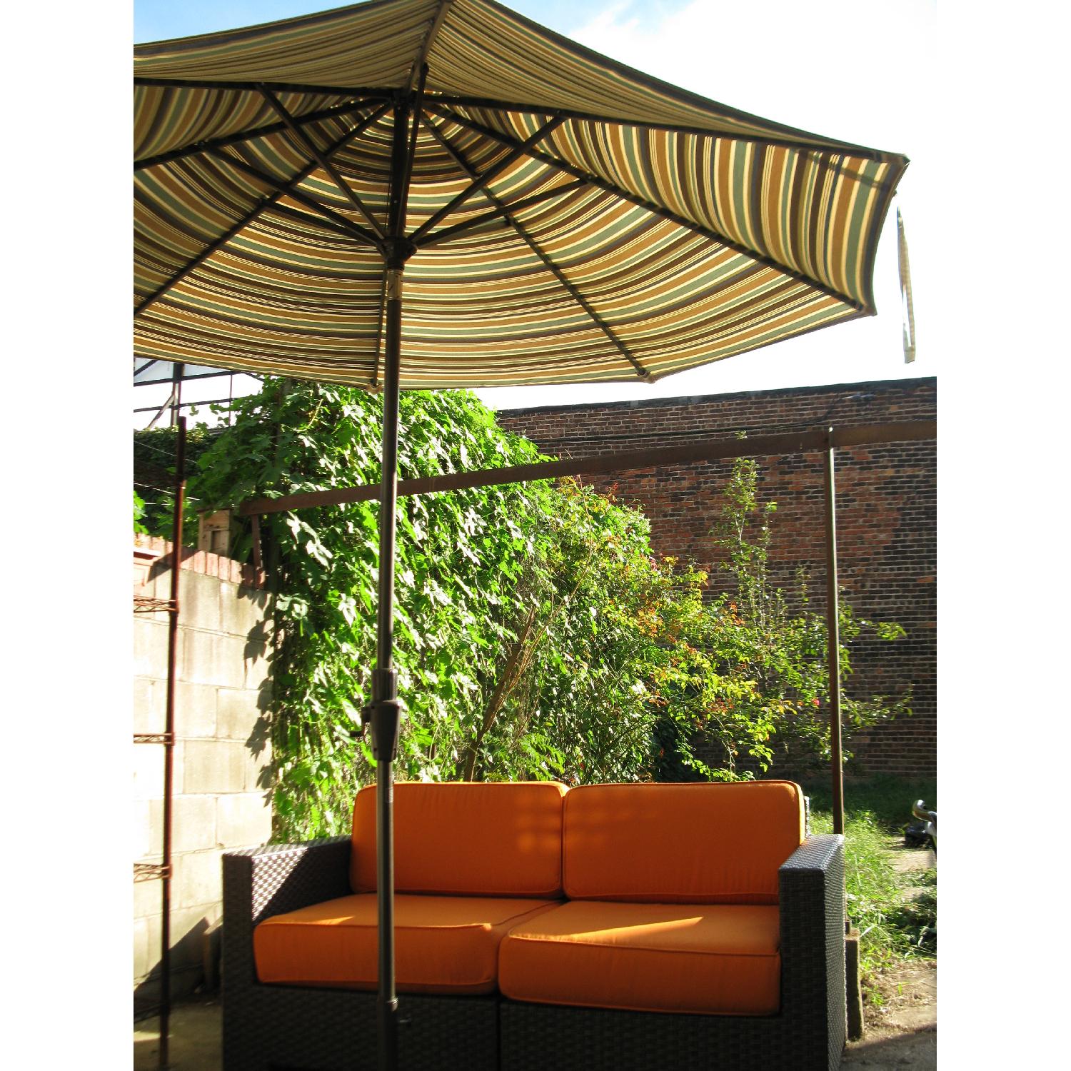 Pottery Barn Sunbrella Umbrella w/ Aluminum Pole - image-7