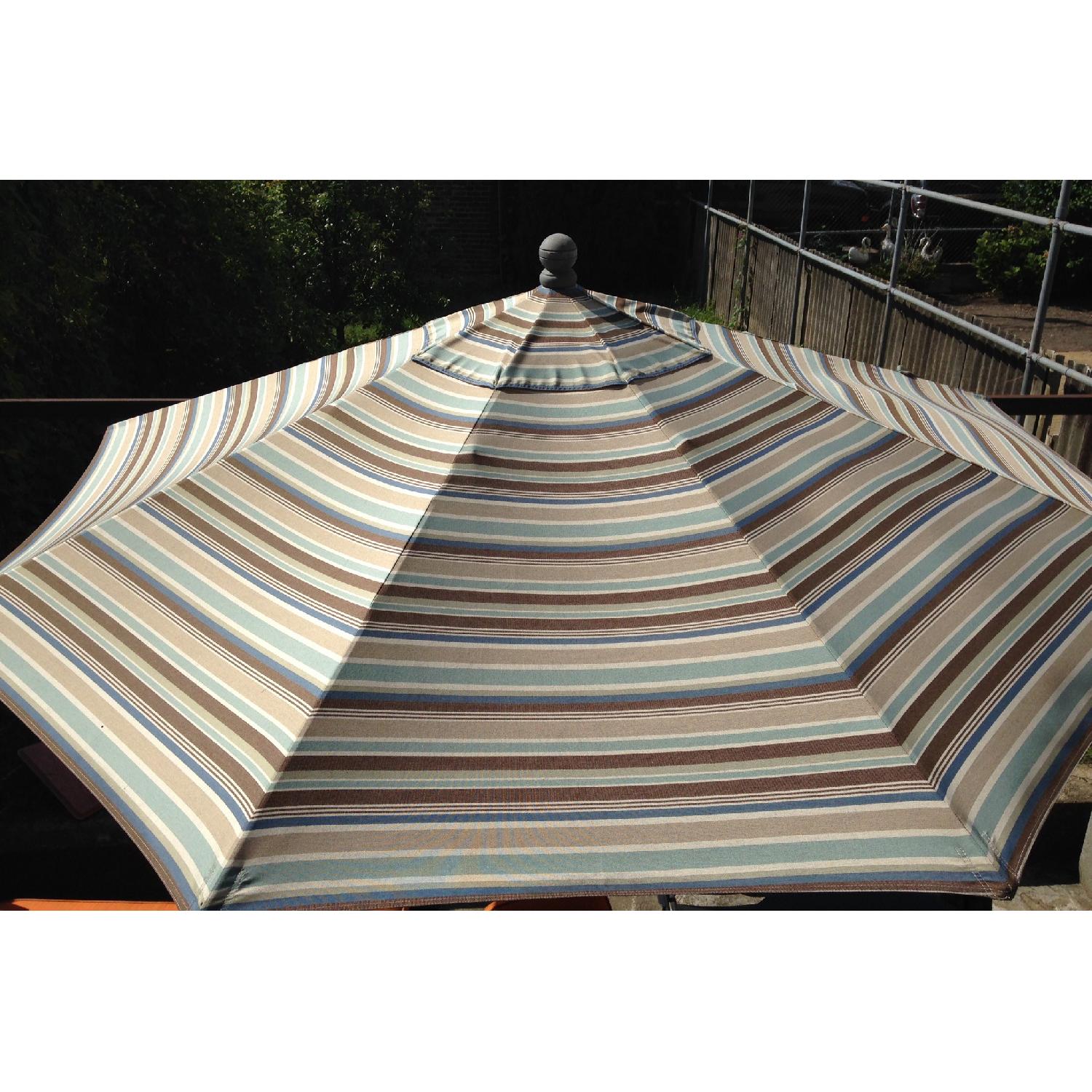 Pottery Barn Sunbrella Umbrella w/ Aluminum Pole - image-8