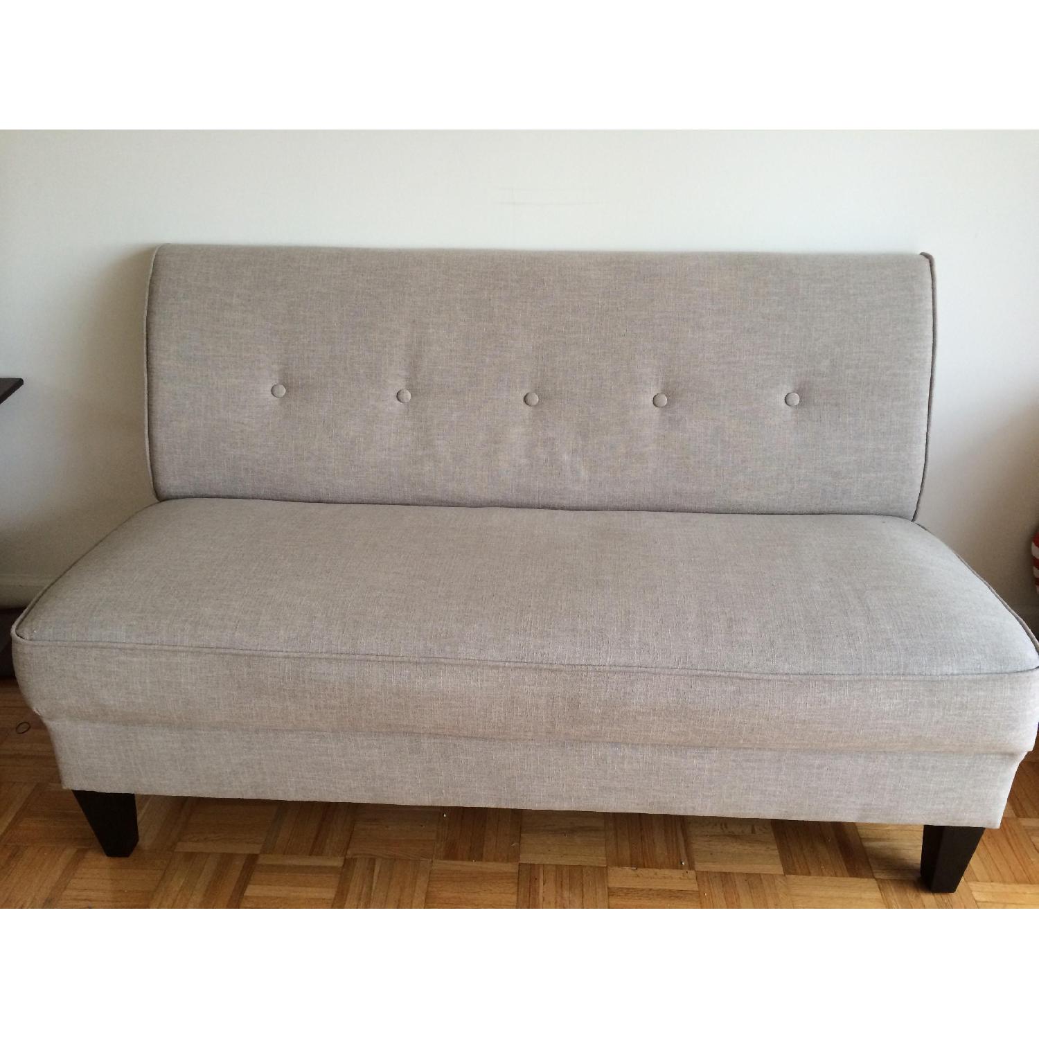 Handy Living Bayonet Loveseat in Barley Tan - image-3