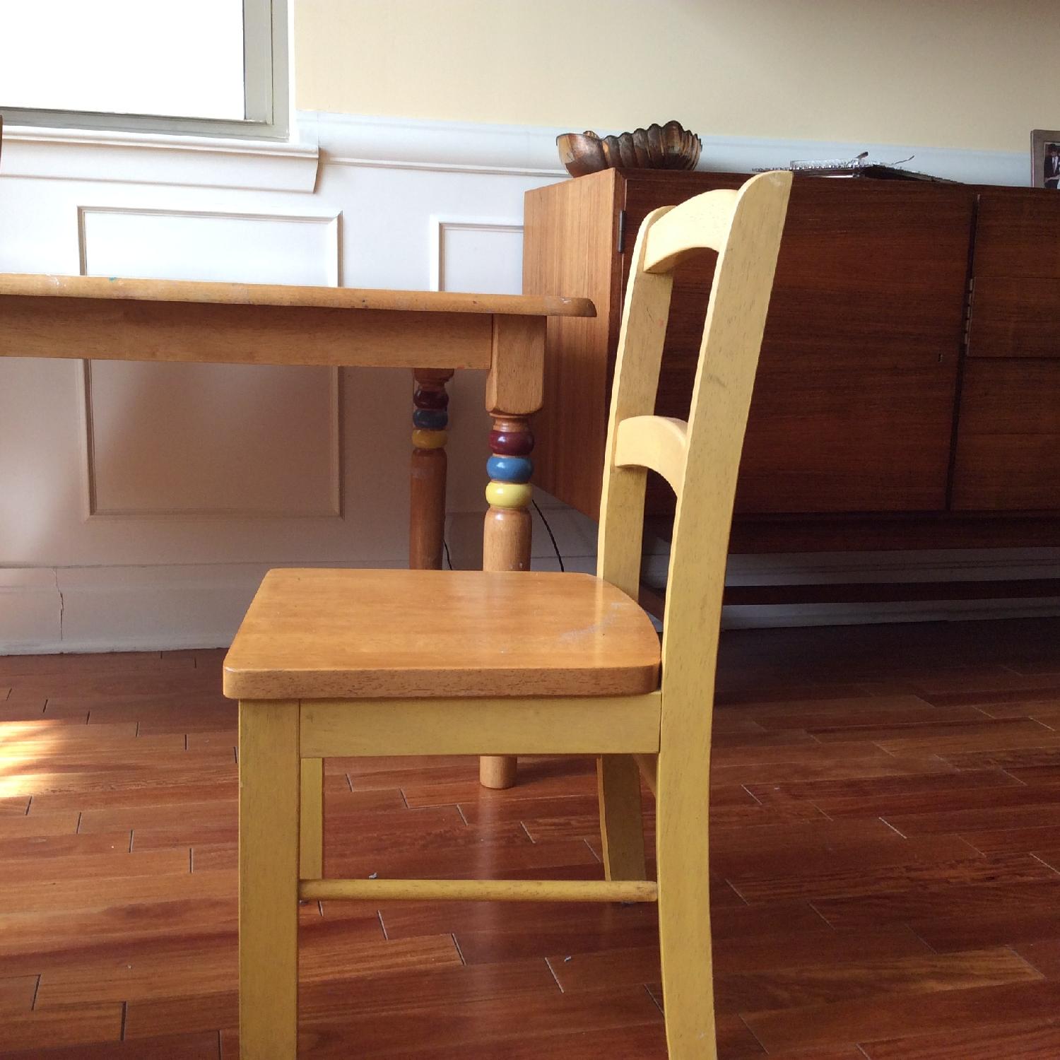 Rooms To Go Kid's Wood Table w/ 2 Chairs - image-3