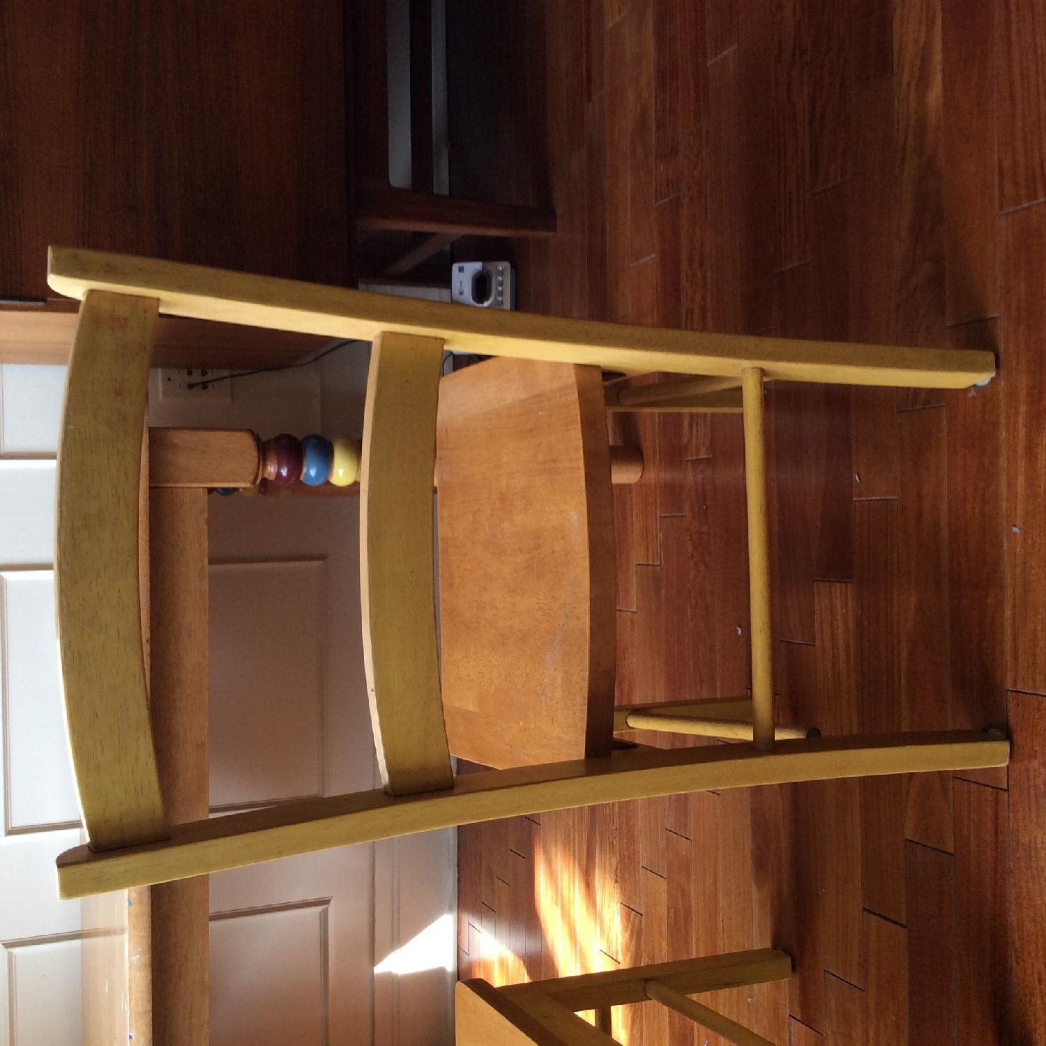 Rooms To Go Kid's Wood Table w/ 2 Chairs - image-4