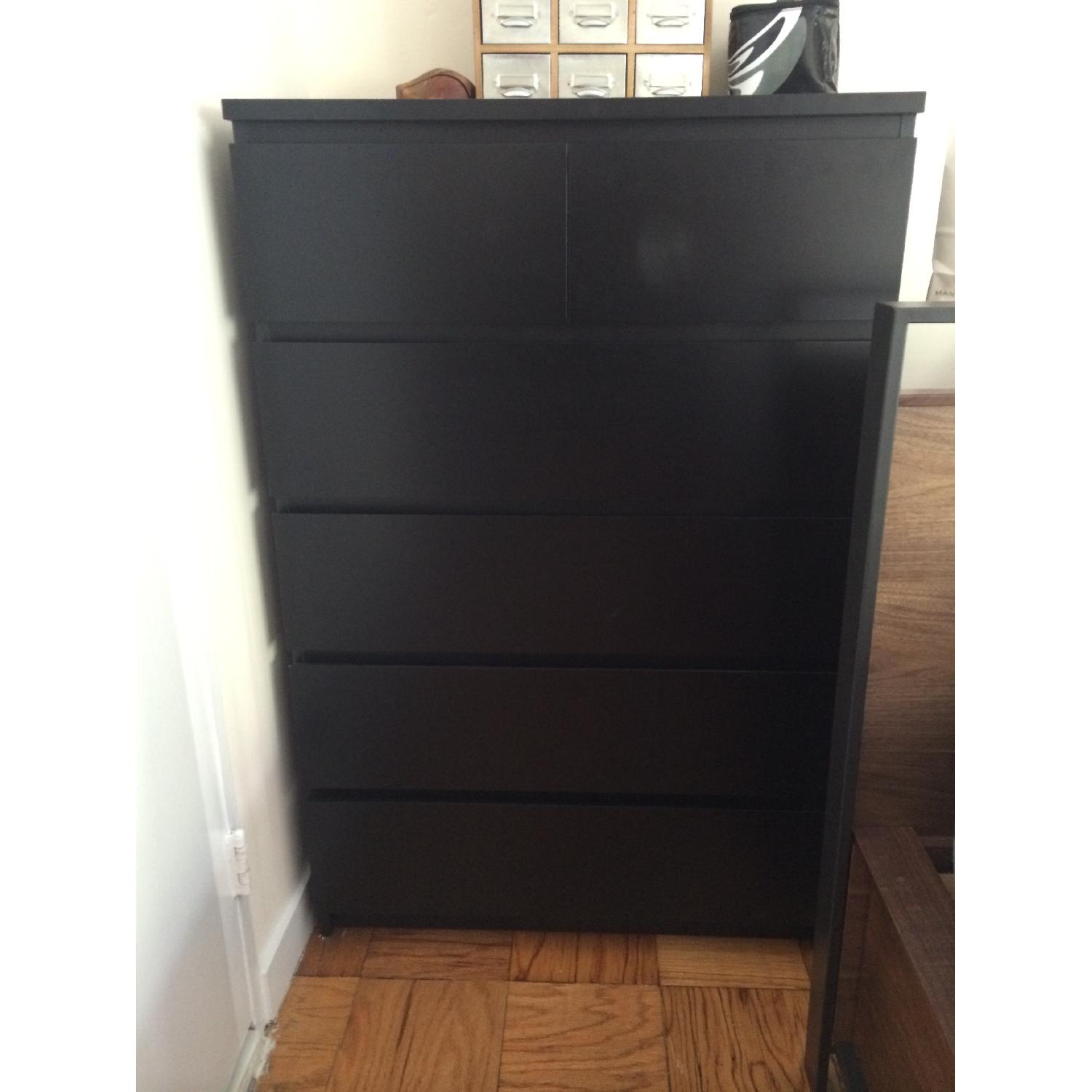 Ikea Malm 5 Drawer Chest - image-1