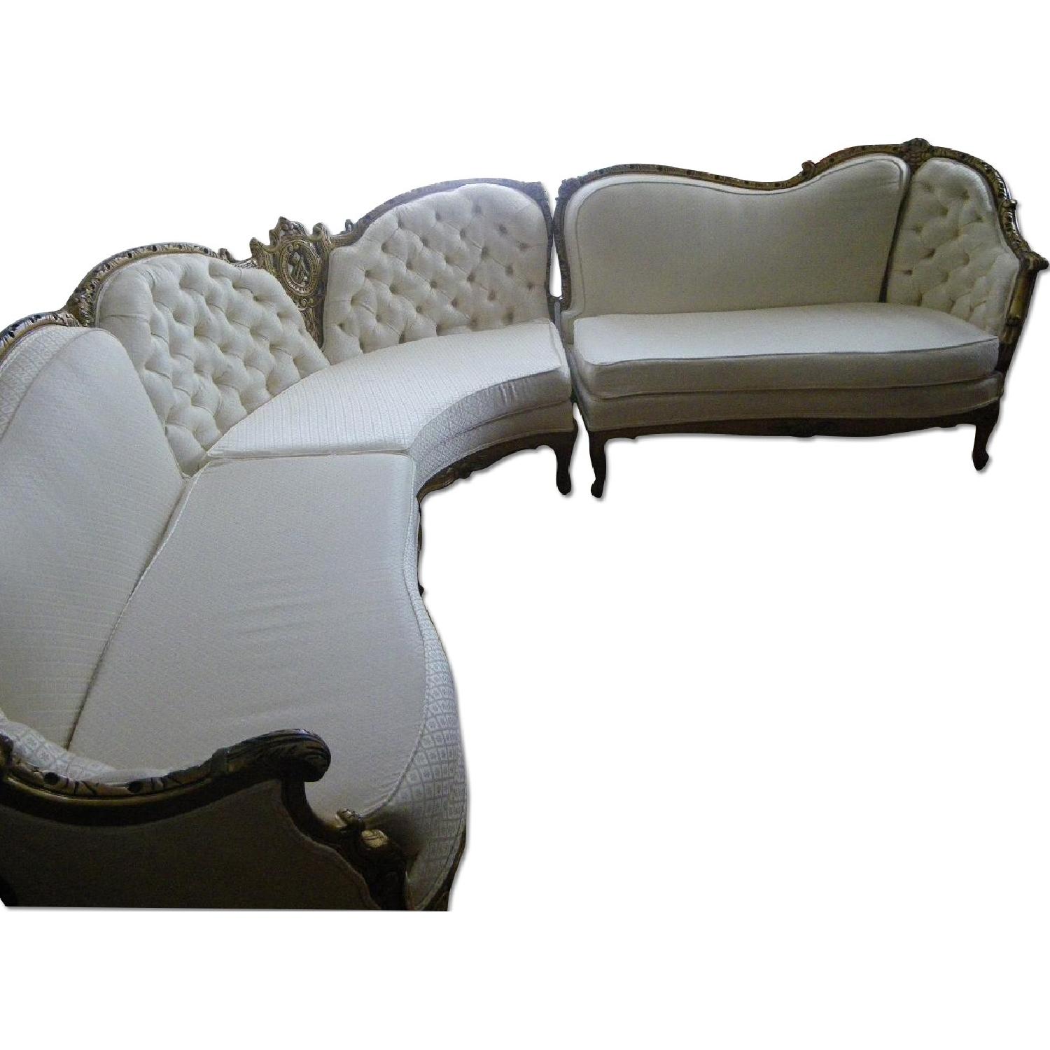 Antique Beautiful Sectional Sofas - image-0