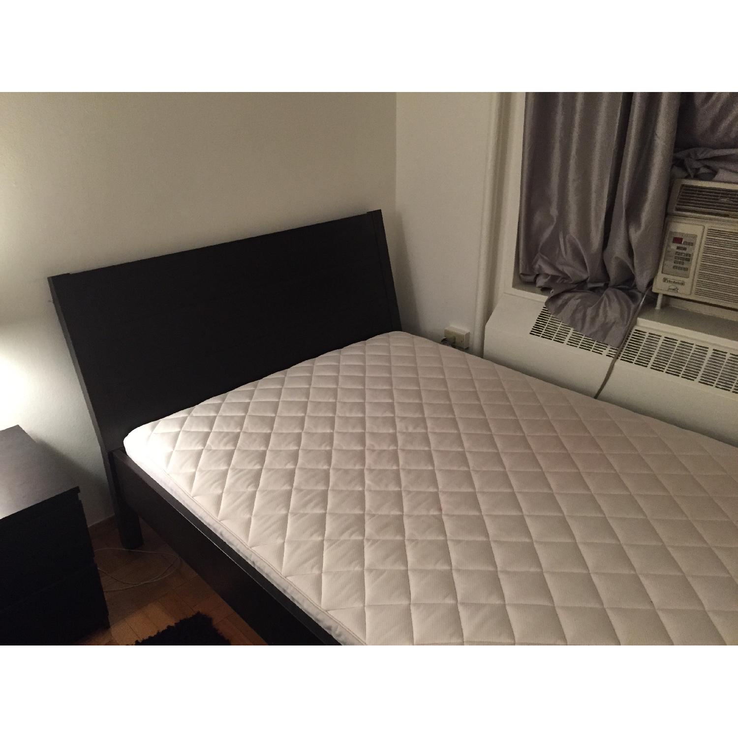 Ikea Full Nyvoll Bed Frame Sultan + Full/Double Bed Lury AptDeco