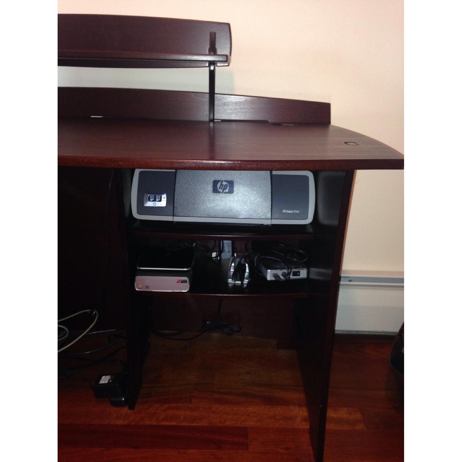 Pier 1 Tool Free Desk with Side Shelf - image-5