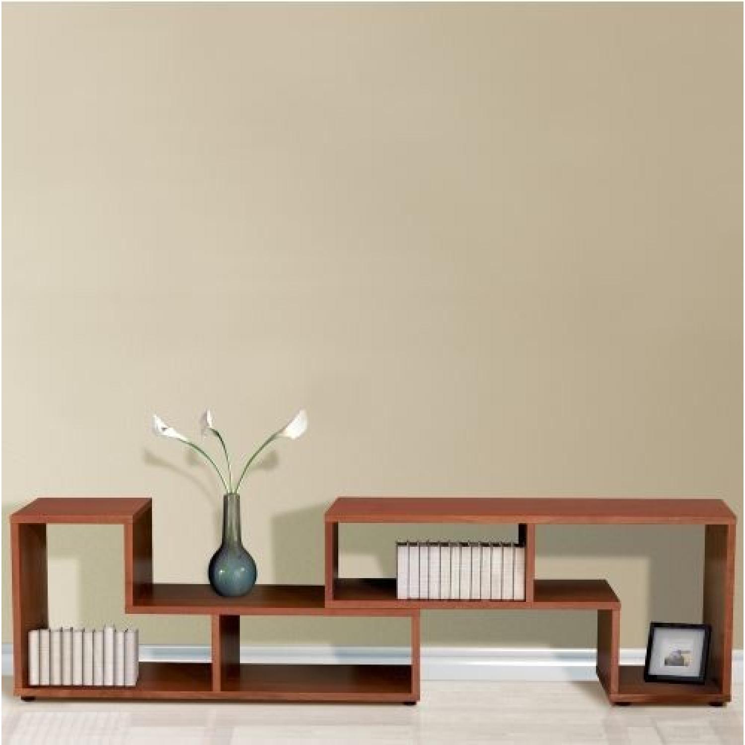 Jesper Cherry Modular Puzzle Style Bookcase/Room Divider/Toy Storage - image-1