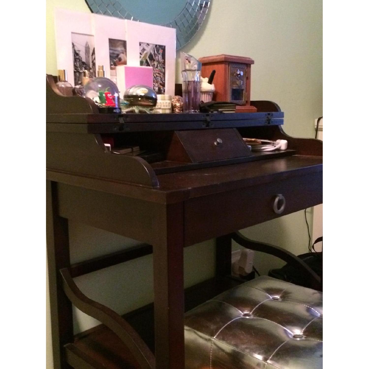 American Signature Furniture Writing Desk with Lid - image-4