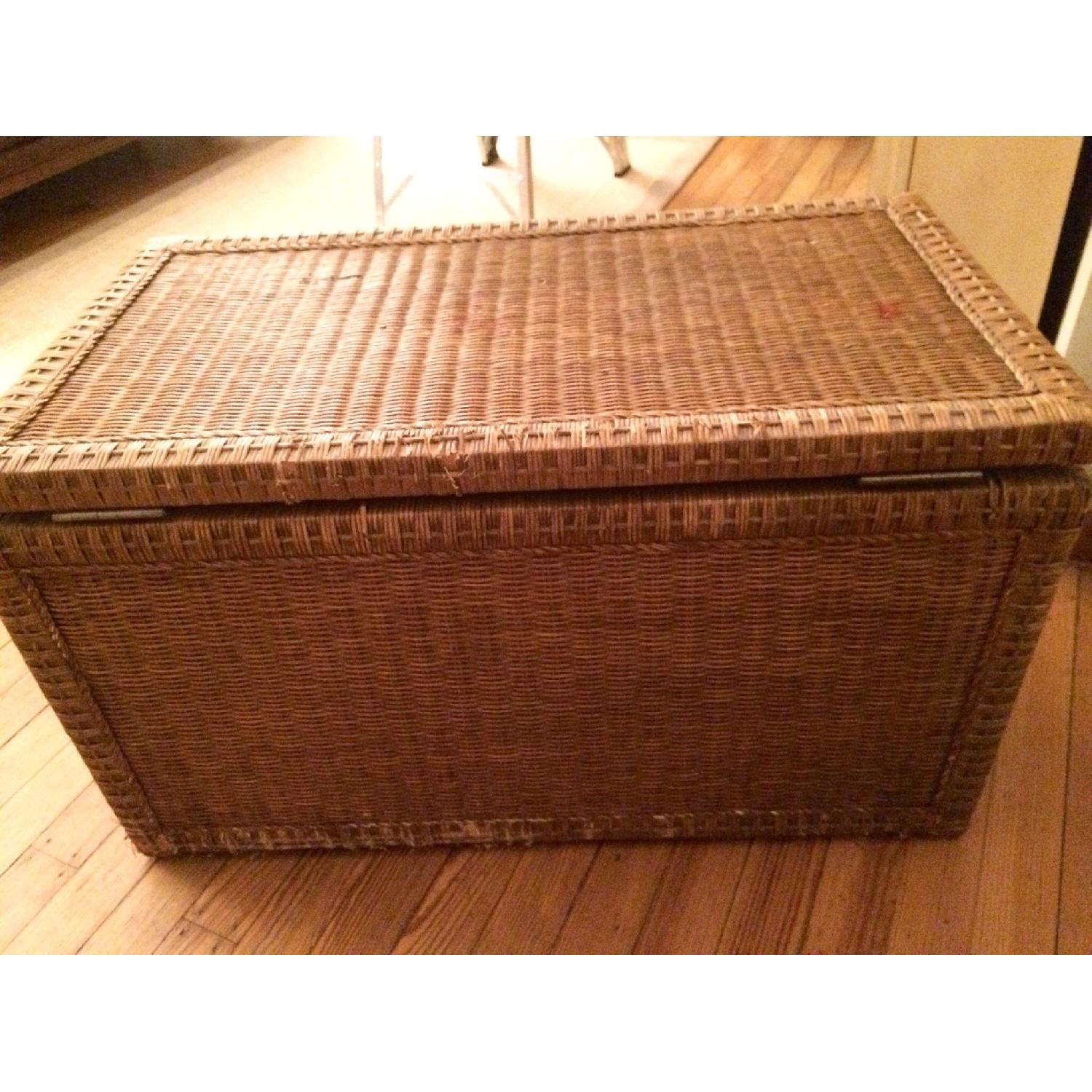 Pier 1 Imports Lindi Trunk - Honey Brown - image-4