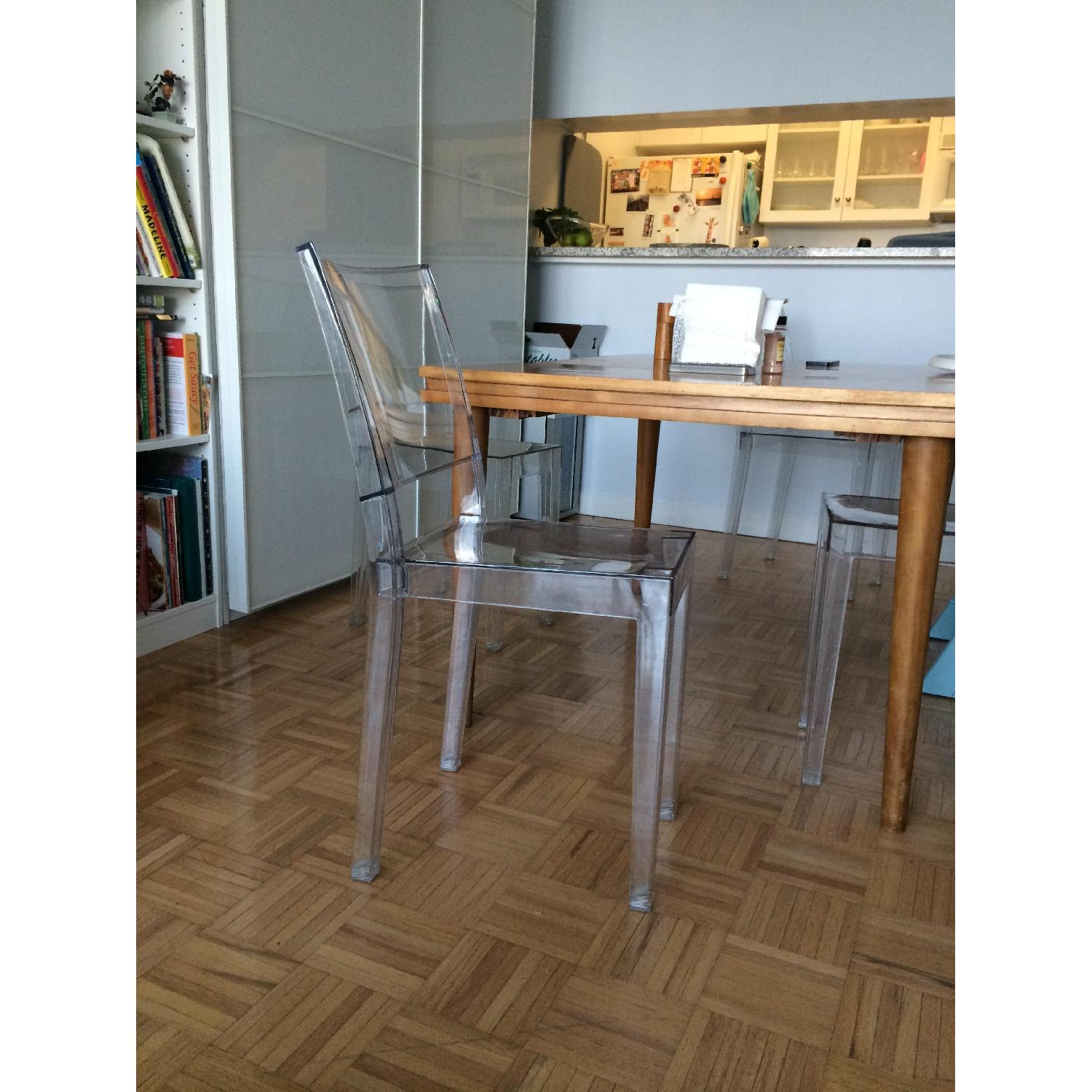 Philippe Starck Kartell Lucite Chairs AptDeco